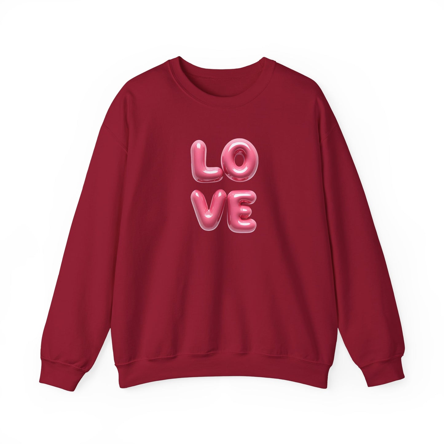 Crewneck Sweatshirt LOVE Valentines Day Gift For Her
