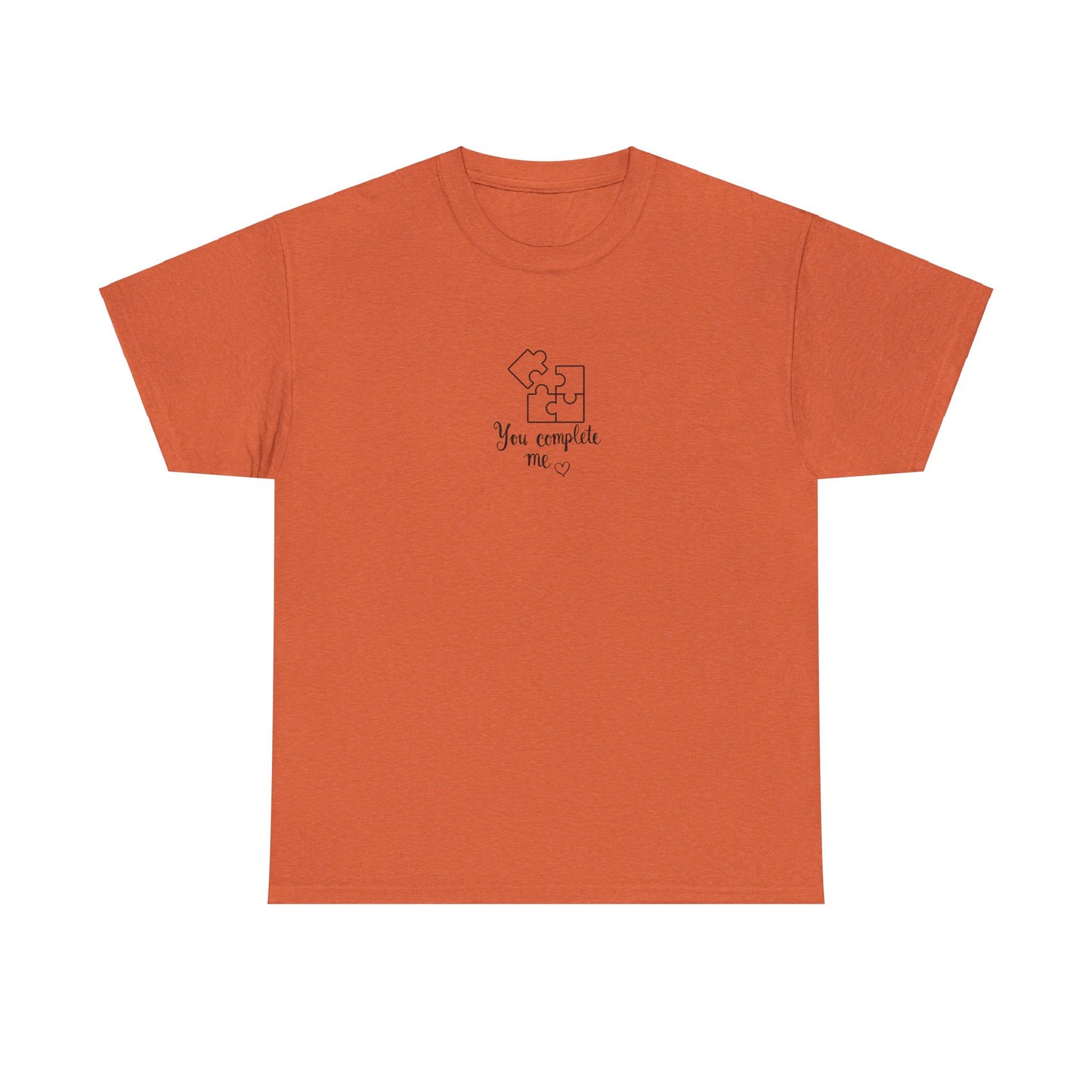 You Complete Me Valentine Day Cotton t-Shirt