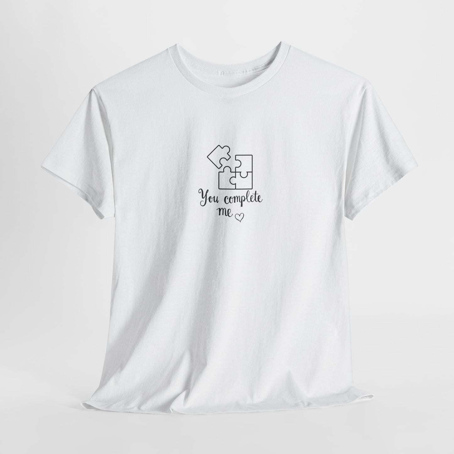 You Complete Me Valentine Day Cotton t-Shirt