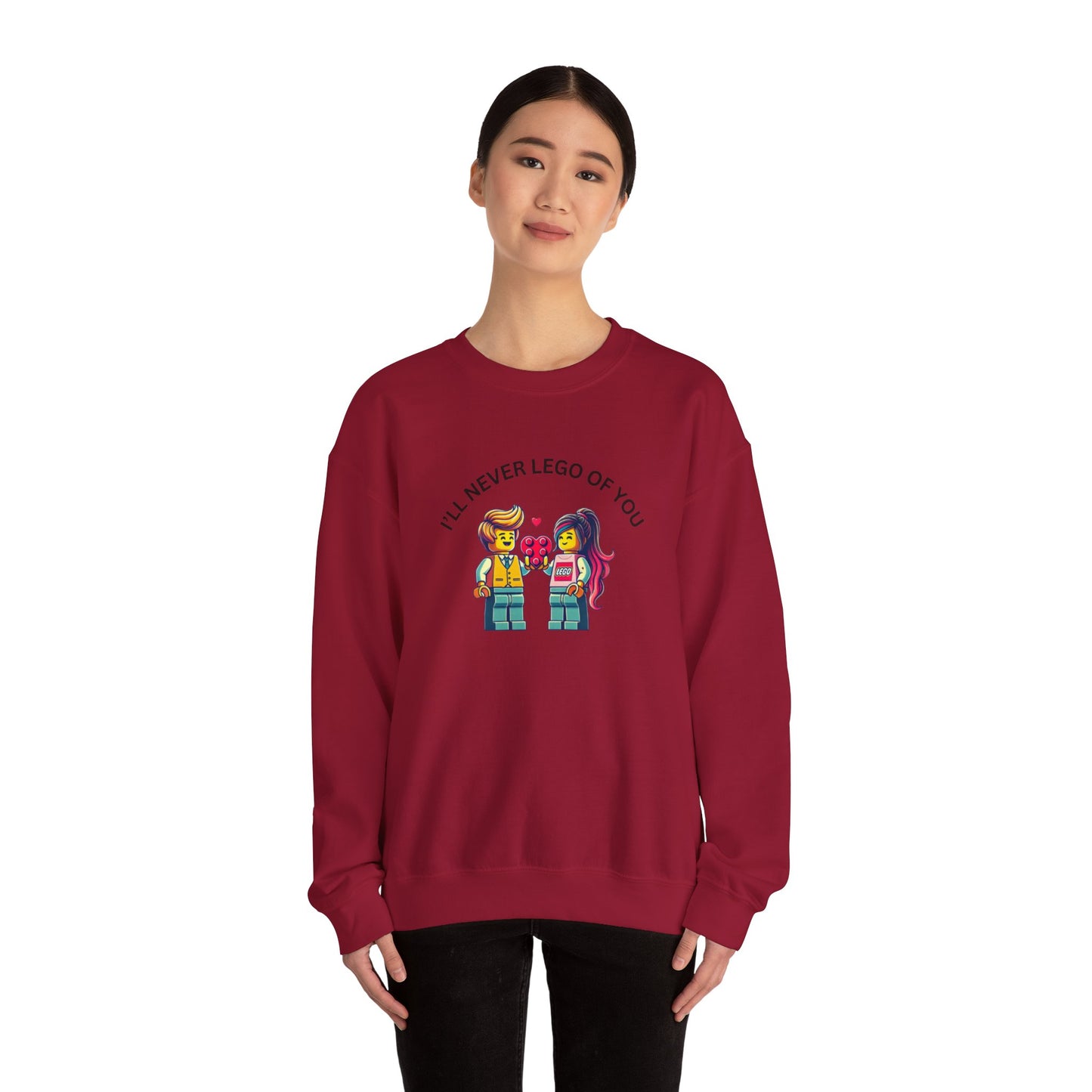 Ill Never Let go Valentines Day Unisex Heavy Blend™ Crewneck Sweatshirt