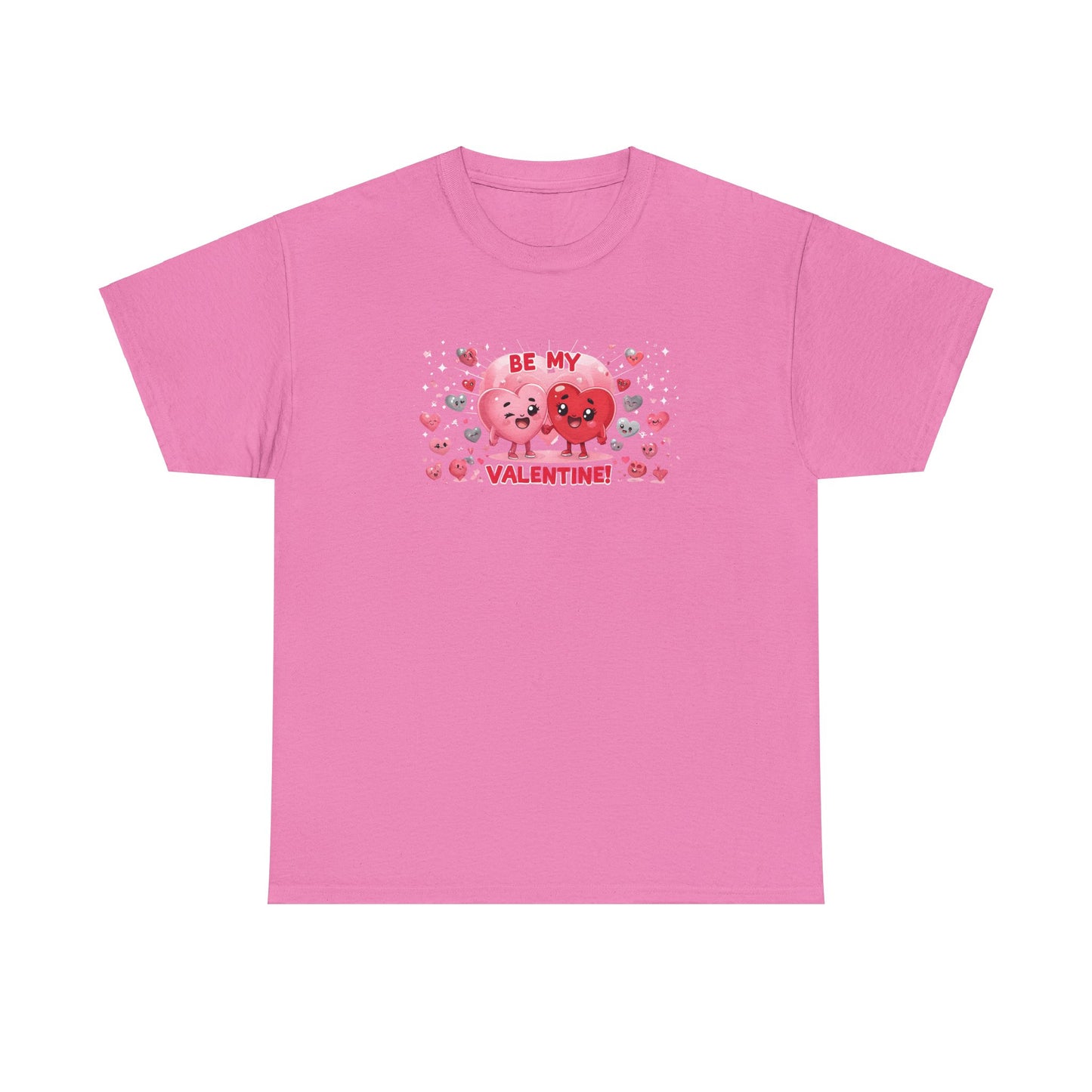 Valentines Day Candy Hearts T-Shirt Cotton Shirt