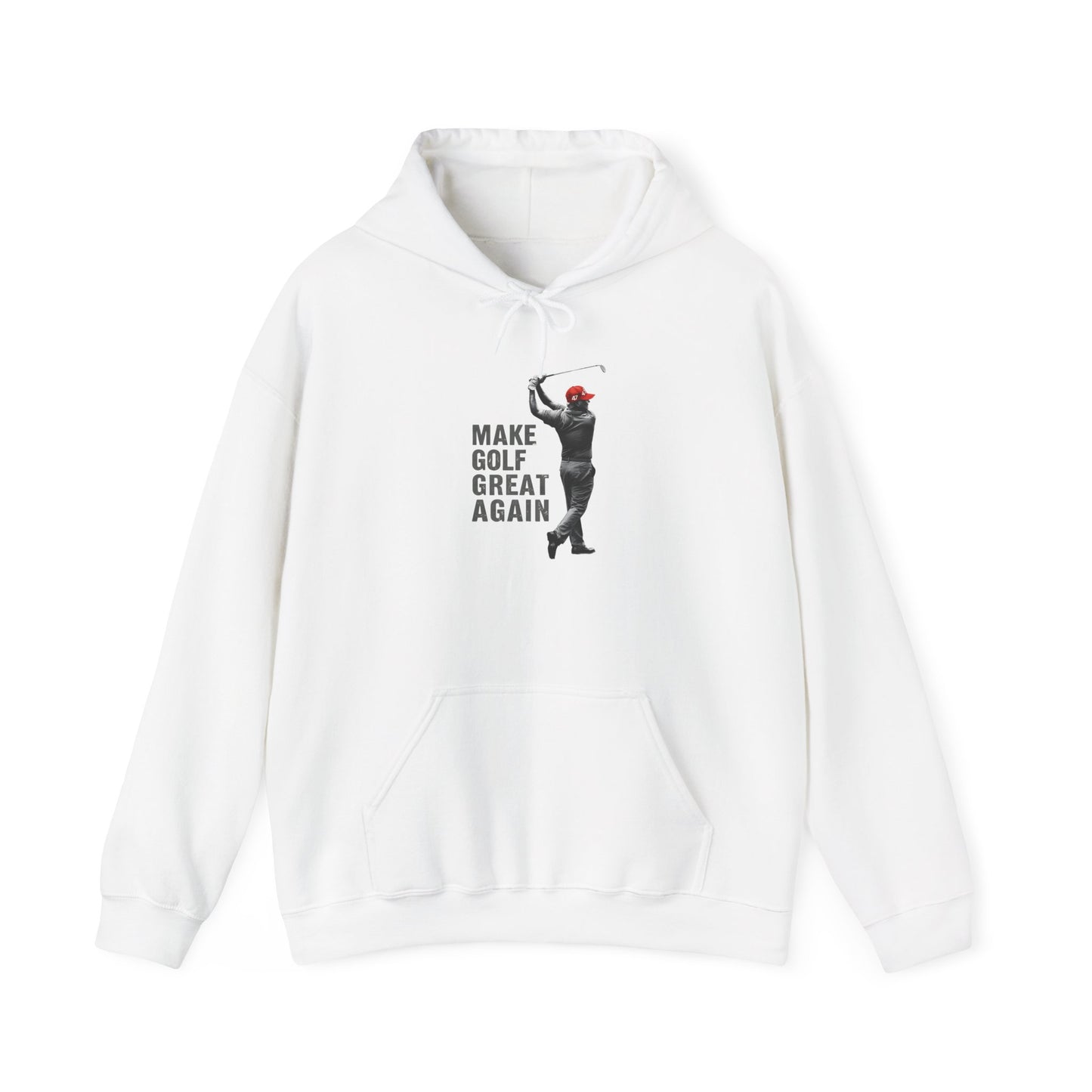 Hoodie Sweatshirt President Donald Trump Make Golf Great Again Hooded