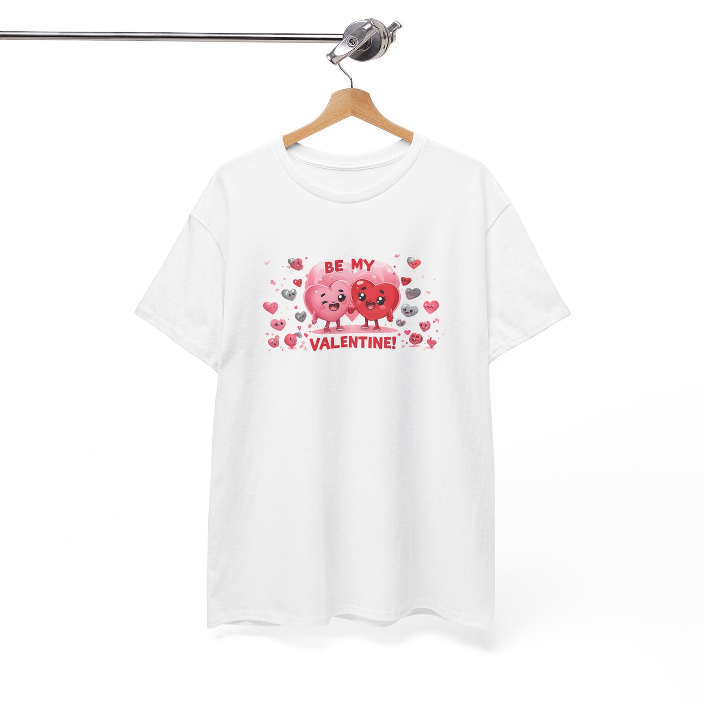 Valentines Day Candy Hearts T-Shirt Cotton Shirt