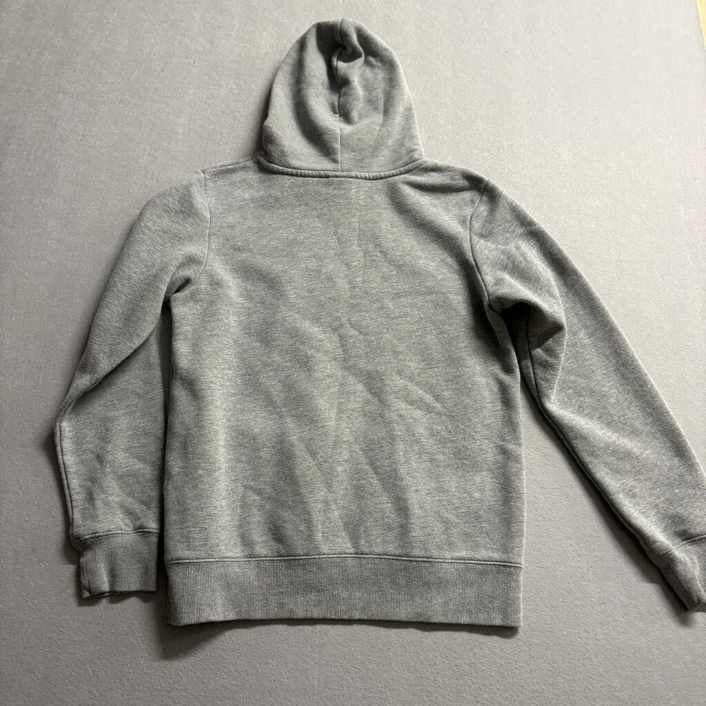 Hurley Boys Hoodie XL 18/20 Gray Pullover Sweatshirt Graphic Logo Surf