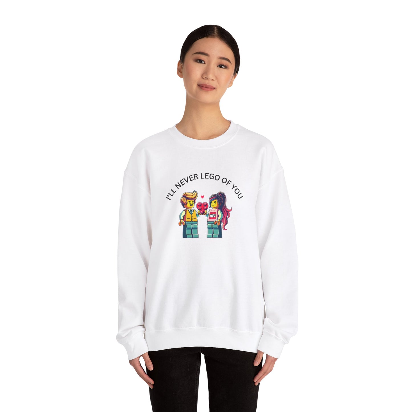 Ill Never Let go Valentines Day Unisex Heavy Blend™ Crewneck Sweatshirt