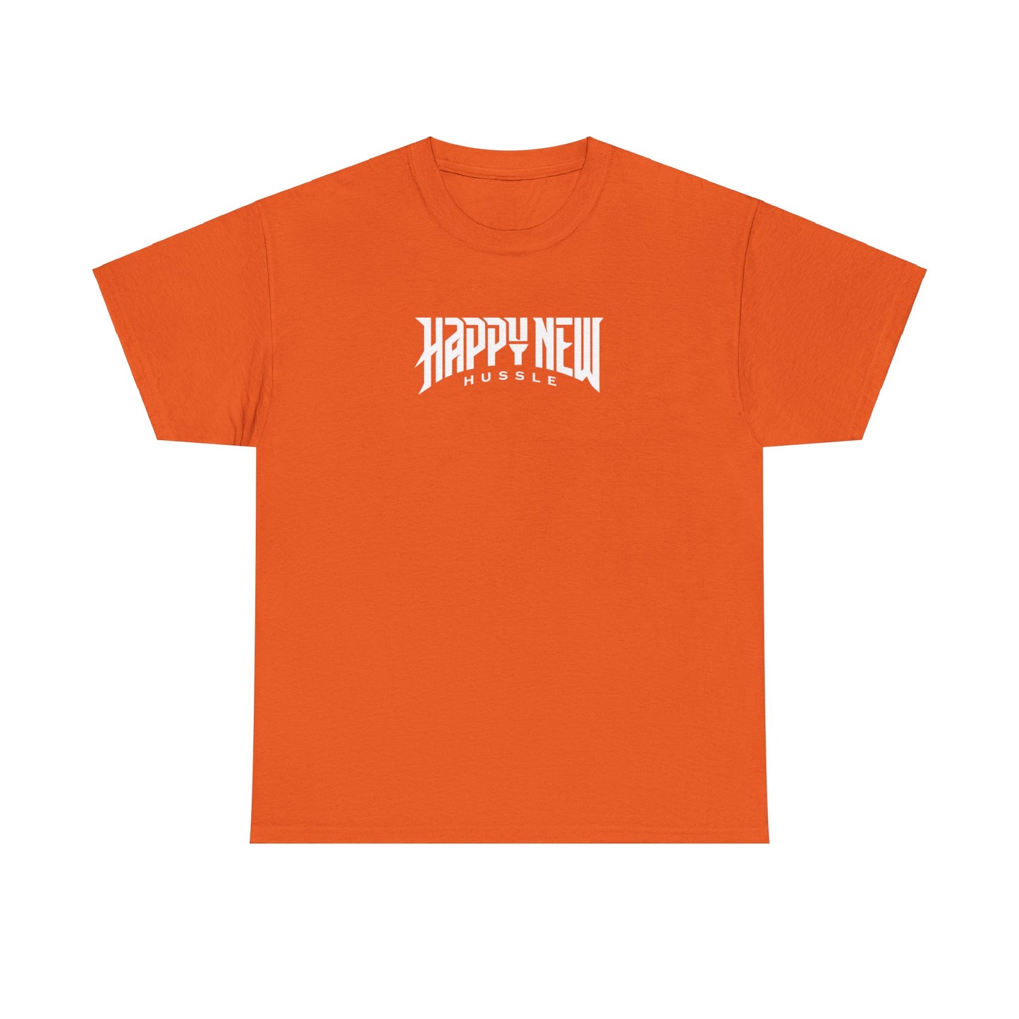 Happy New Year Hussle Cotton T-Shirt Fitspiration