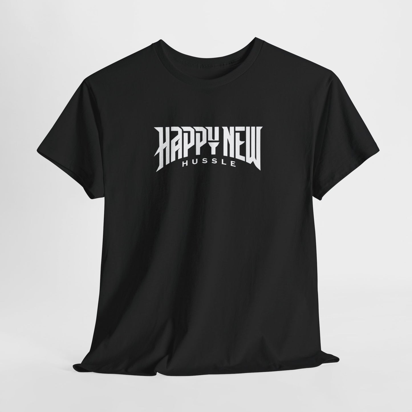 Happy New Year Hussle Cotton T-Shirt Fitspiration