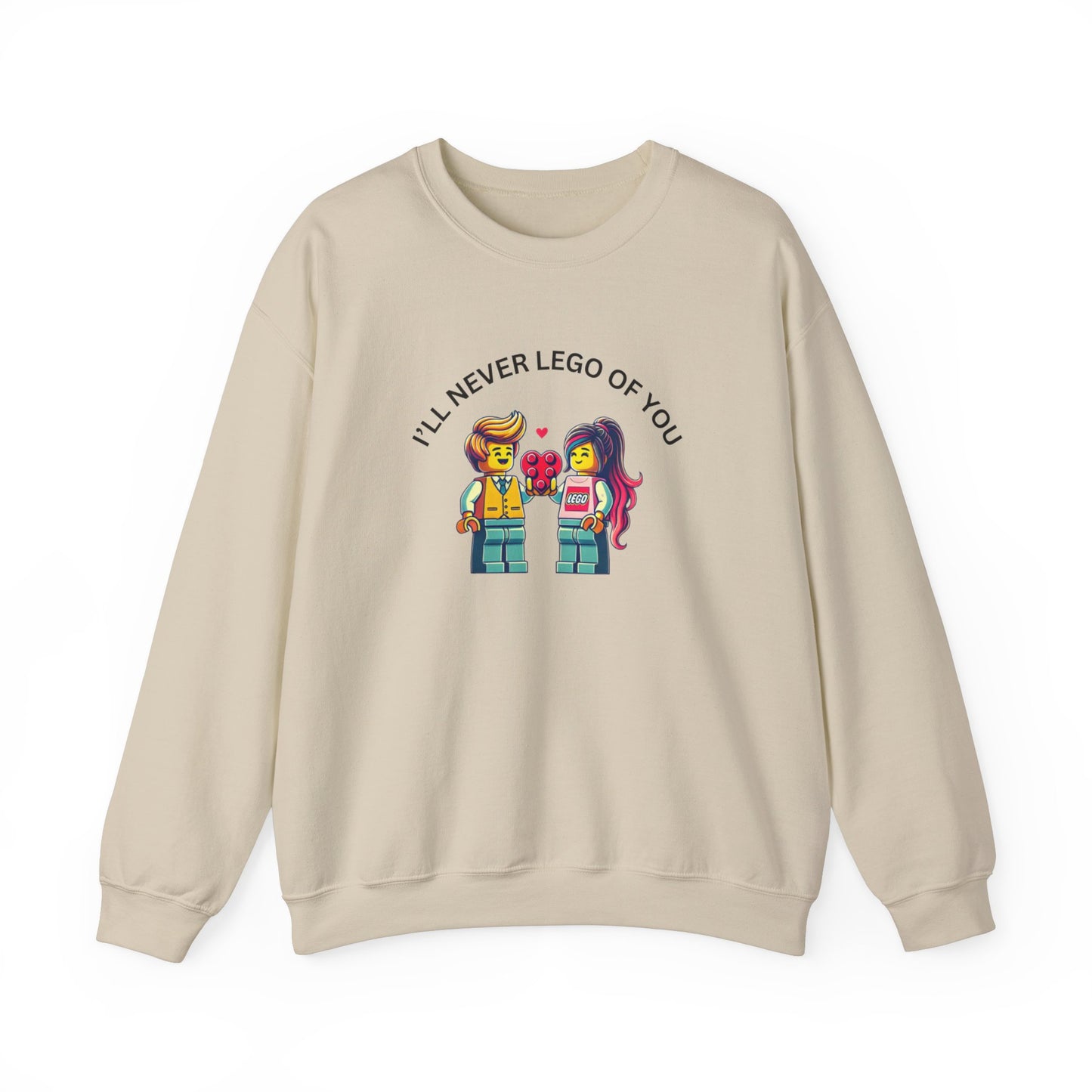 Ill Never Let go Valentines Day Unisex Heavy Blend™ Crewneck Sweatshirt