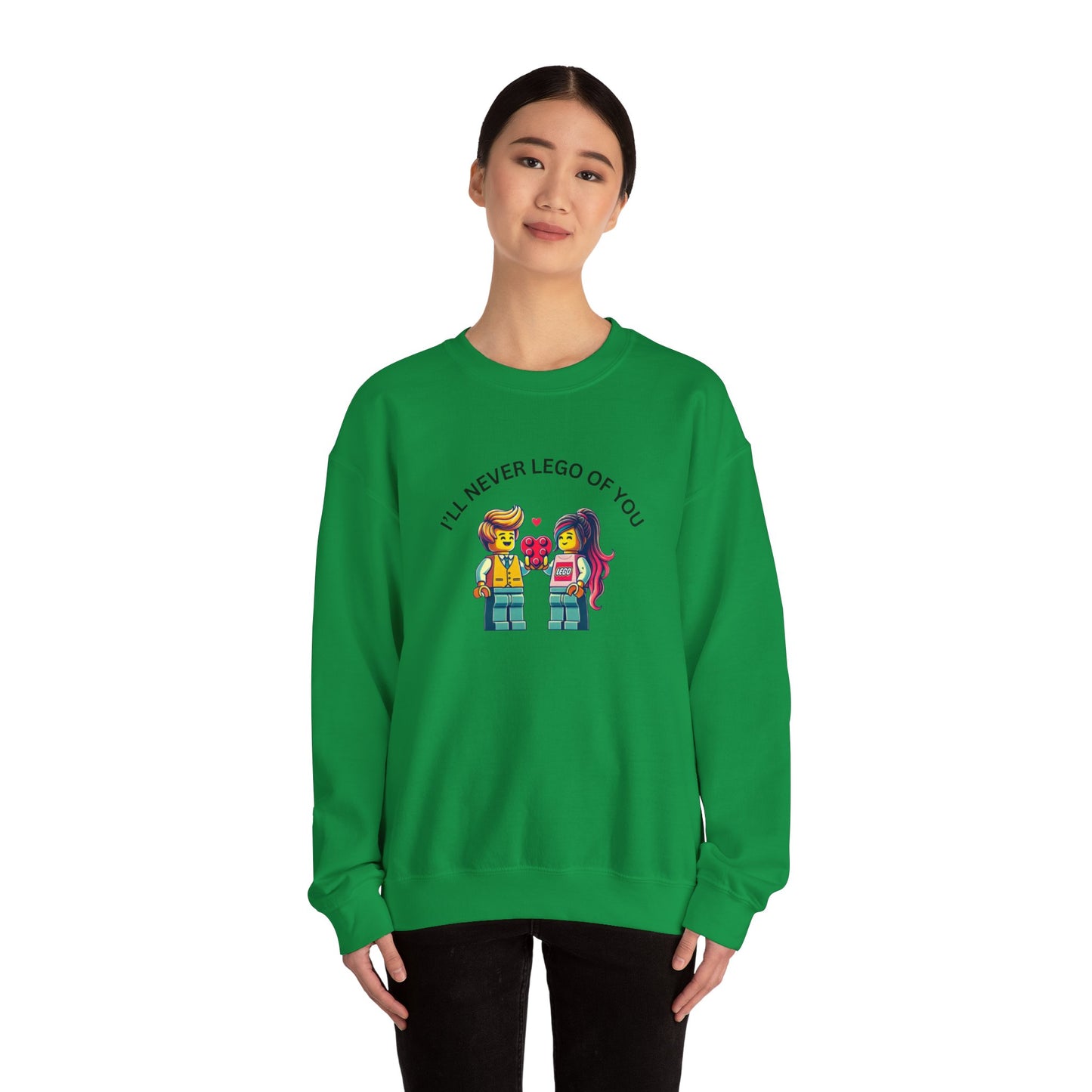 Ill Never Let go Valentines Day Unisex Heavy Blend™ Crewneck Sweatshirt