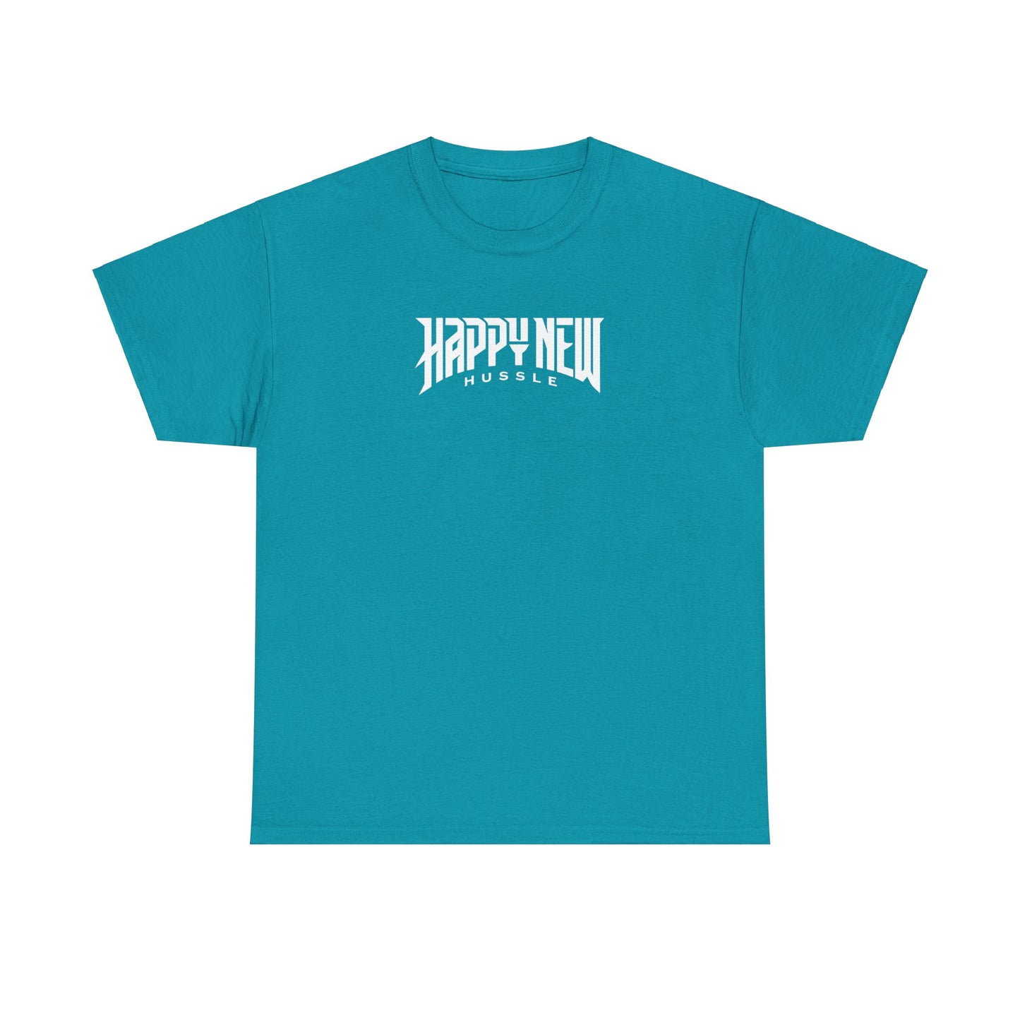 Happy New Year Hussle Cotton T-Shirt Fitspiration