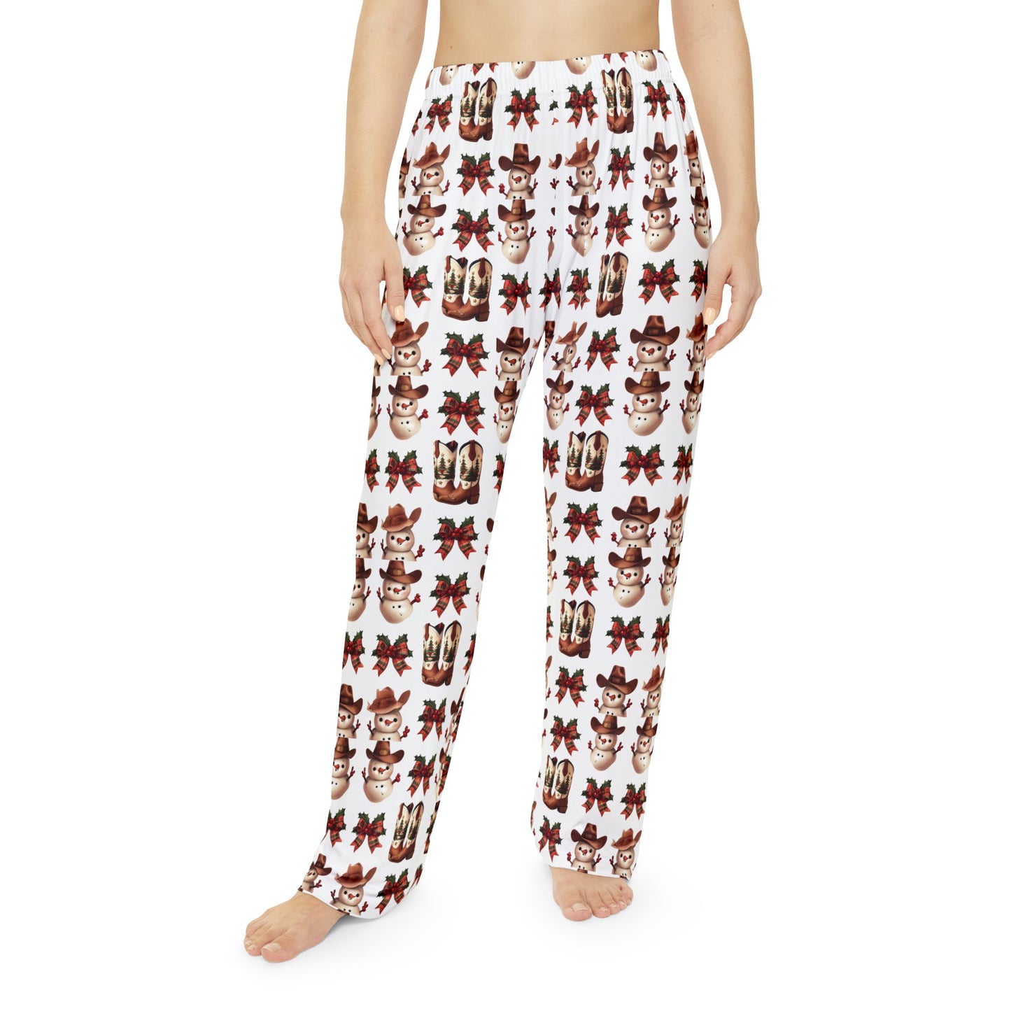 Whimsical Christmas Women's Pajama Pants (AOP) Printify