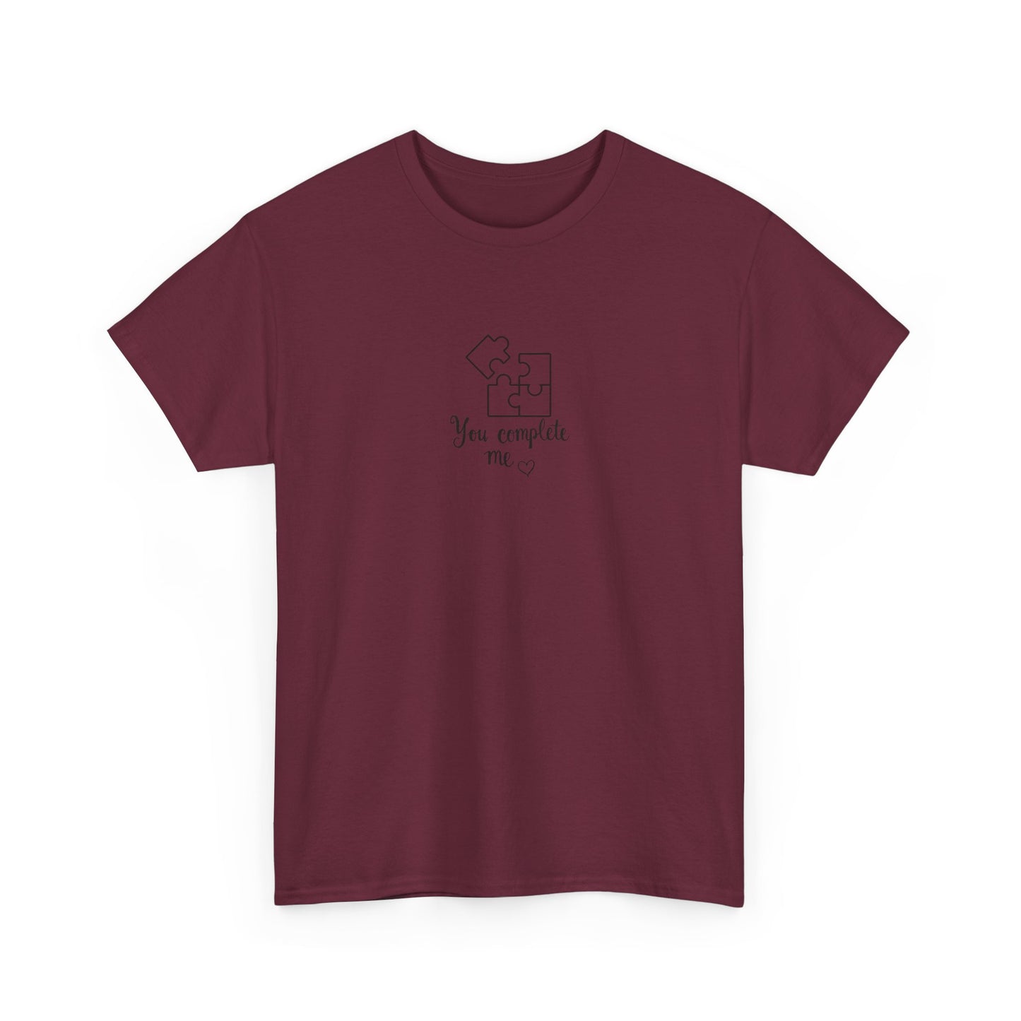 You Complete Me Valentine Day Cotton t-Shirt