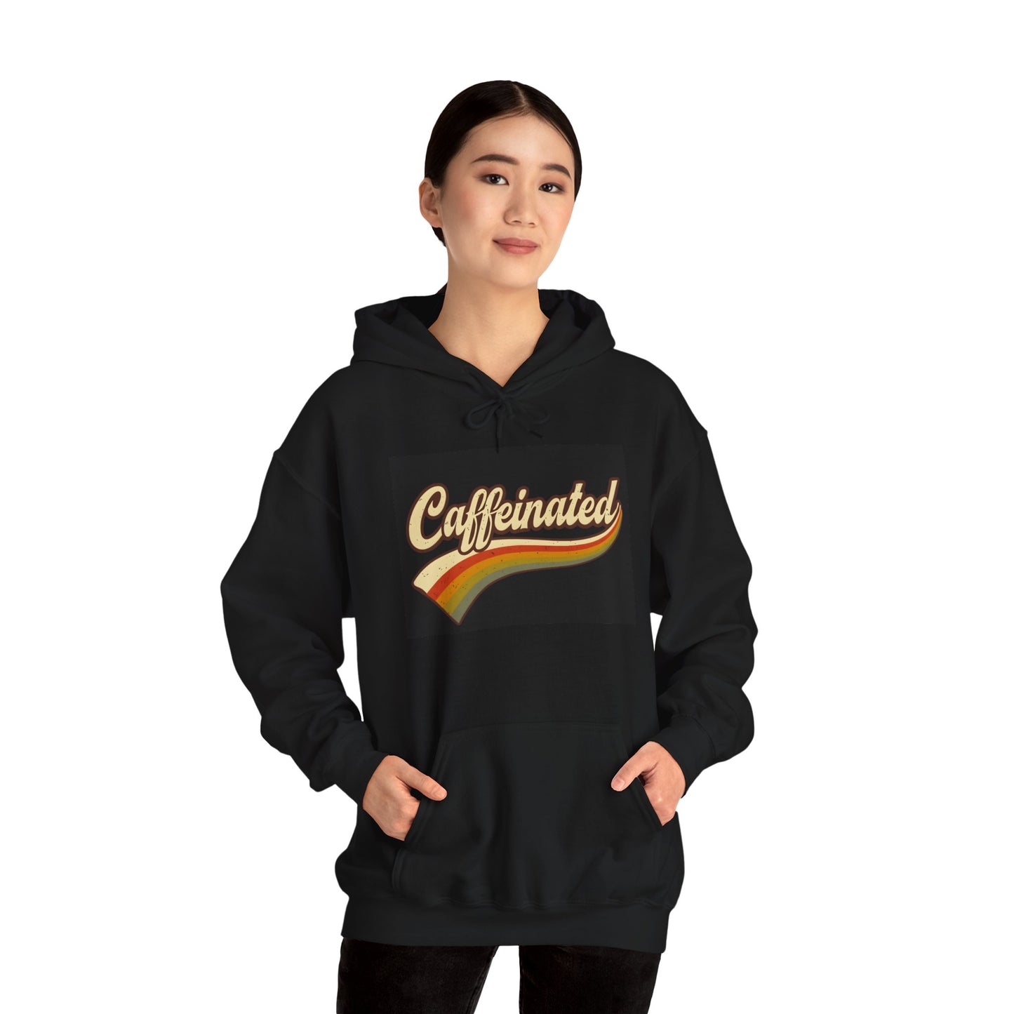 Unisex Heavy Blend™ Hooded Sweatshirt Caffeinated Printify