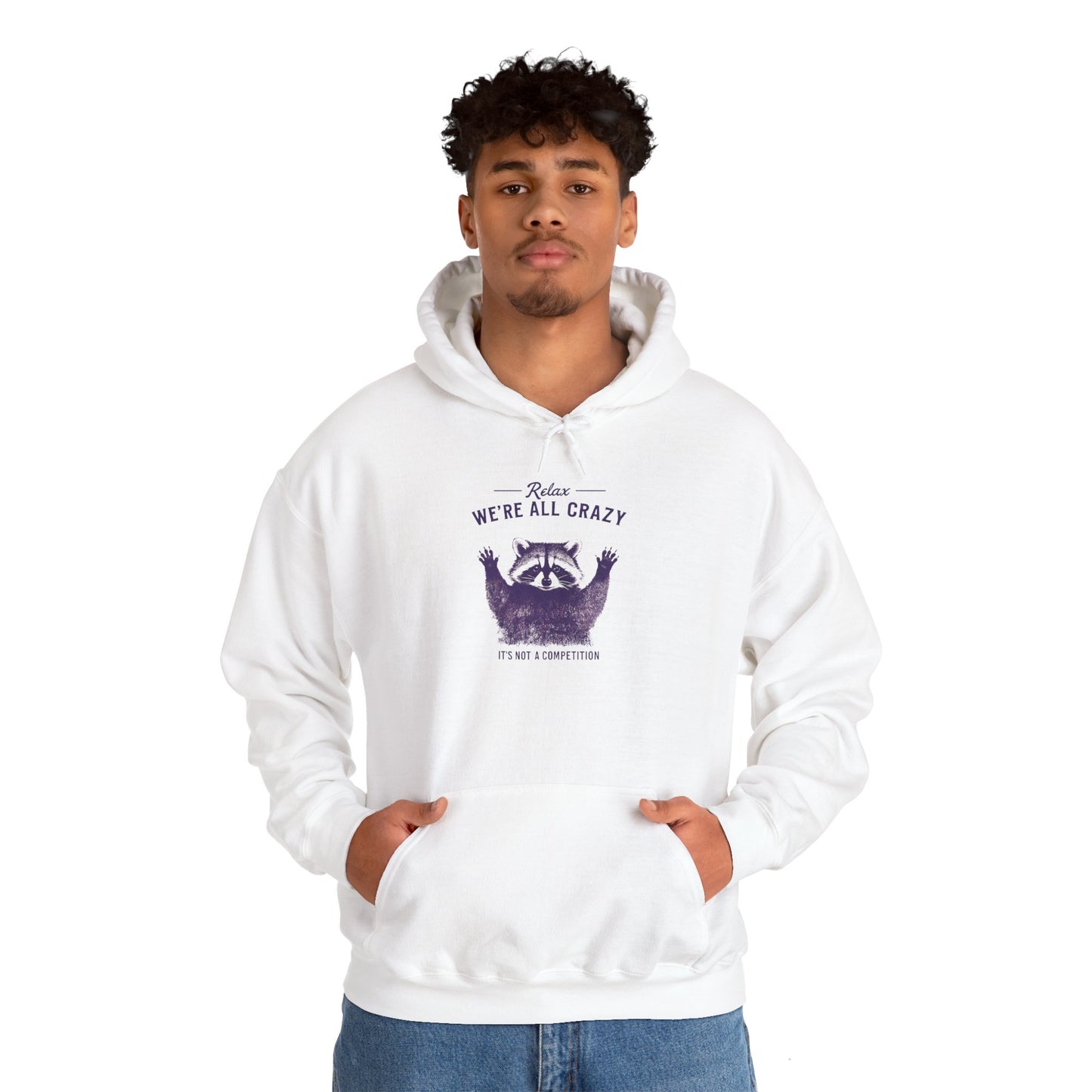 Vintage Classic Raccoon Hoodie