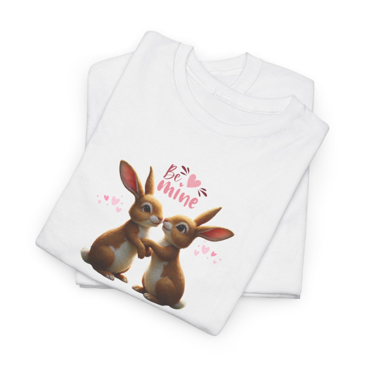 Bunny Love Be Mine Valentine Tee