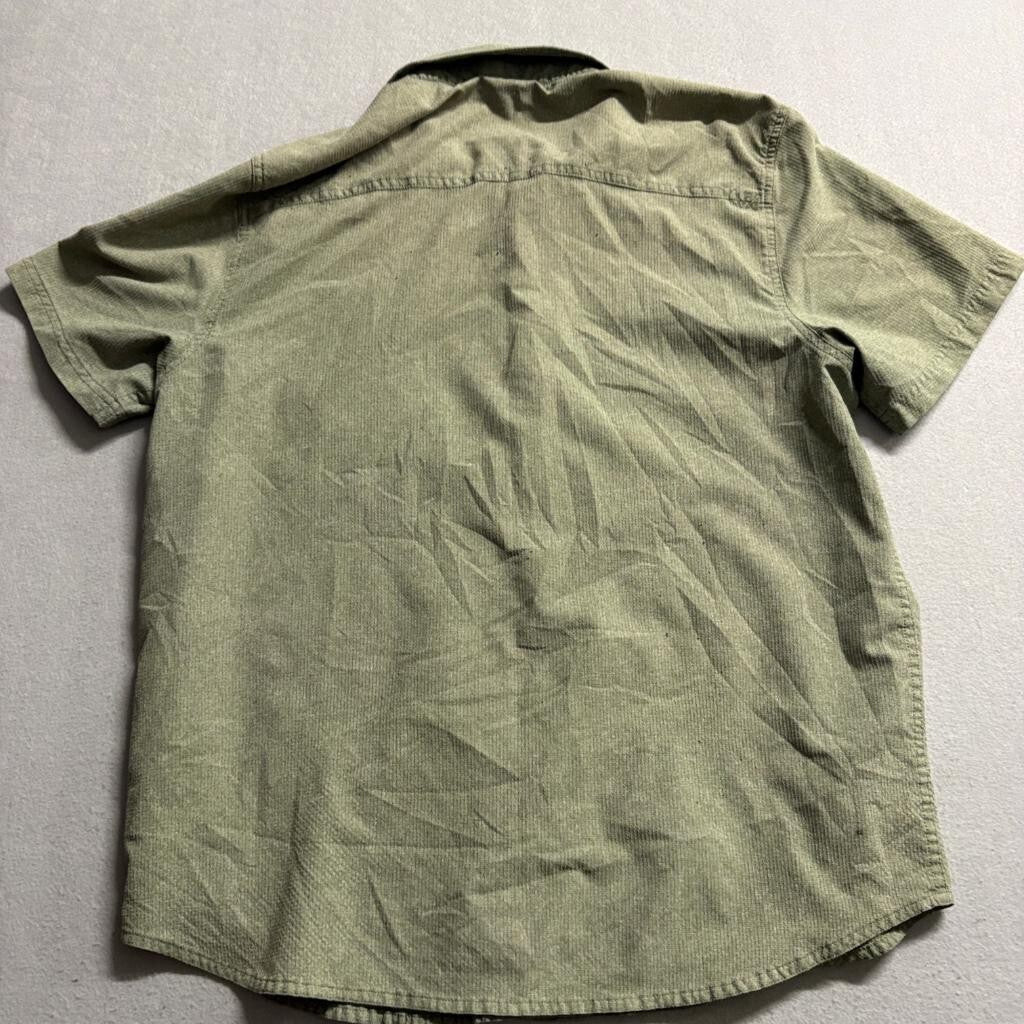 5.11 Tactical Shirt Mens XL Green Short Sleeve Button Up Mesh Vent Hiking Cargo