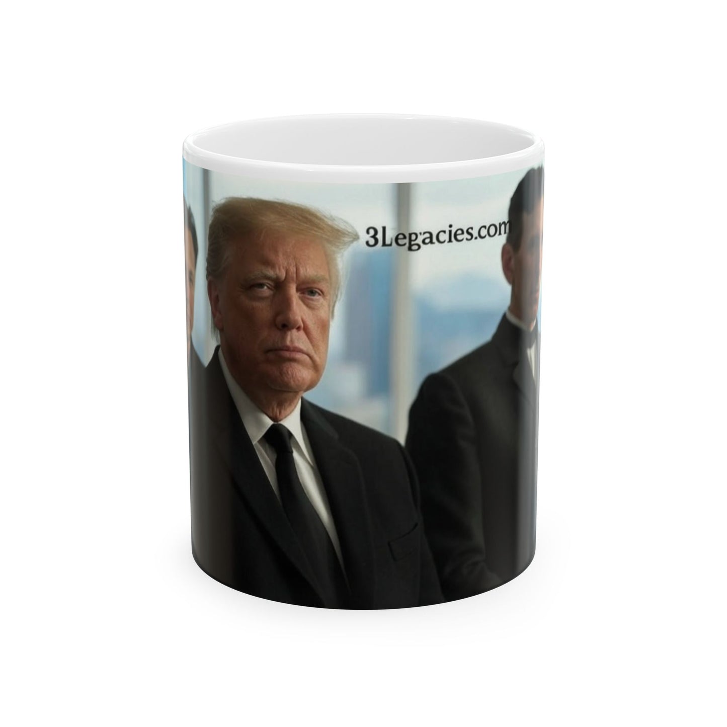 Coffee Mug - Trump Musk and Tesla Design 11oz/15oz
