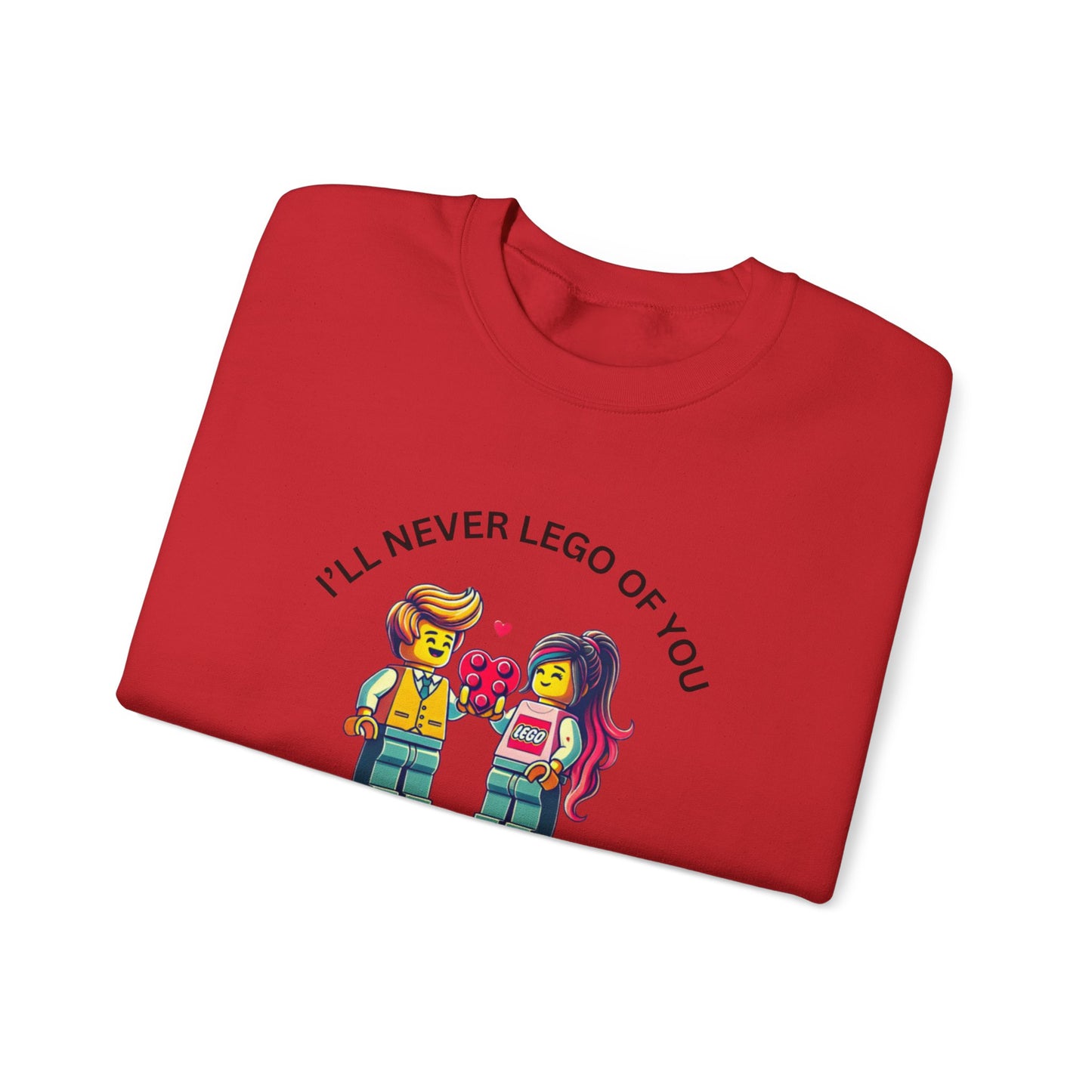 Ill Never Let go Valentines Day Unisex Heavy Blend™ Crewneck Sweatshirt