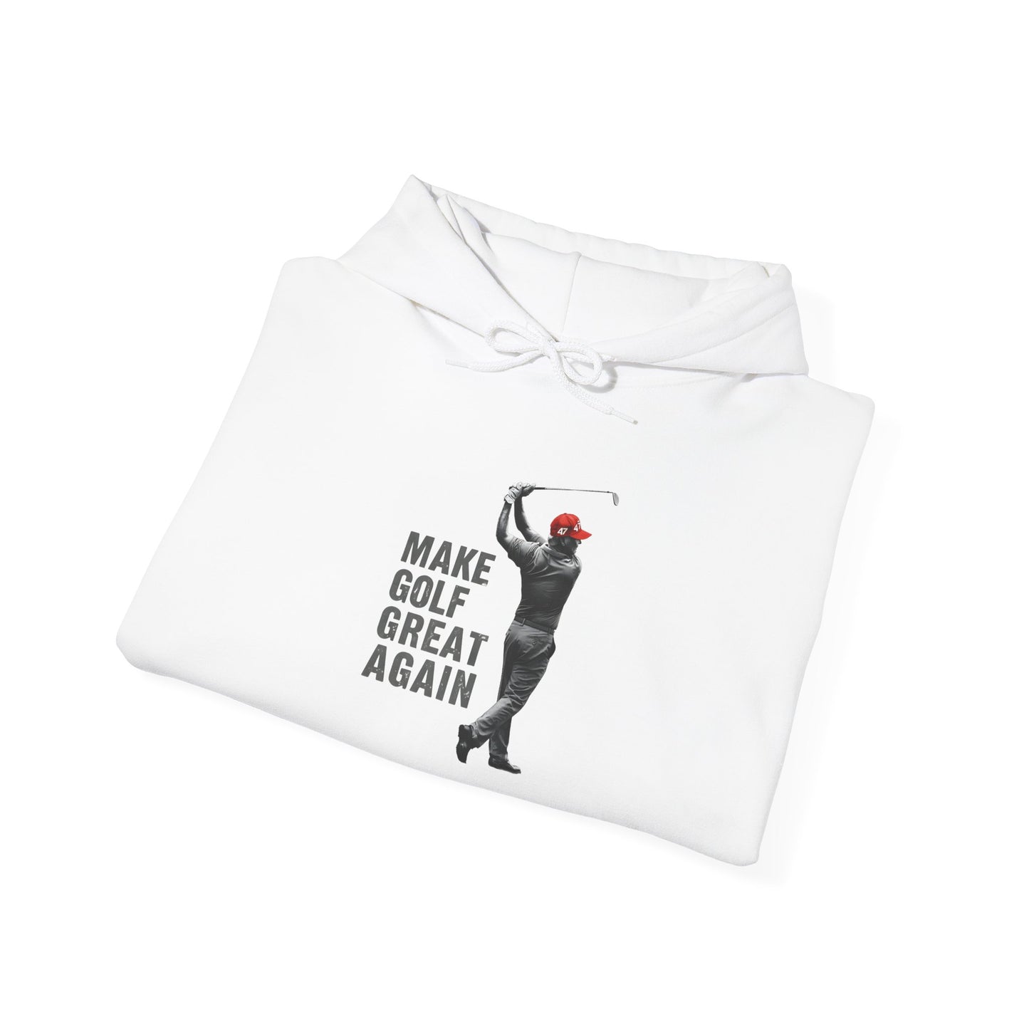 Hoodie Sweatshirt President Donald Trump Make Golf Great Again Hooded