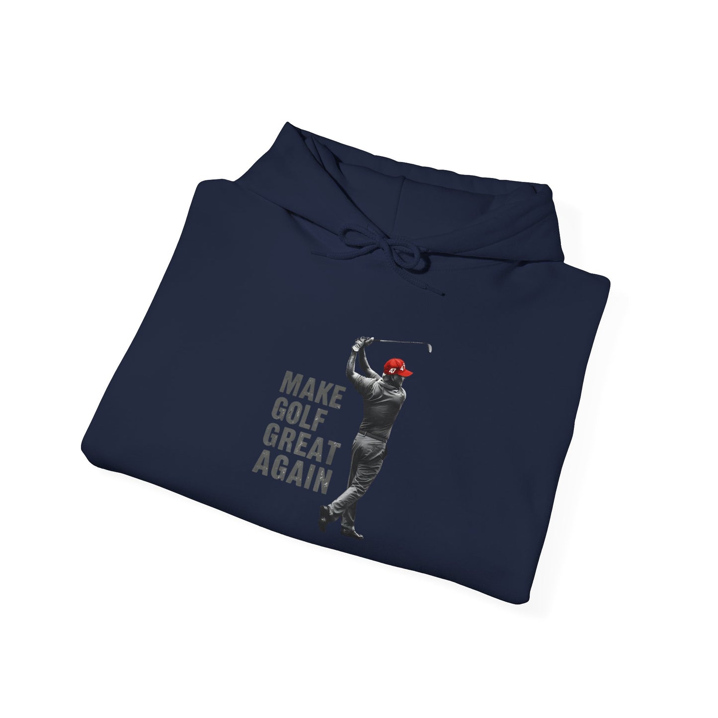 Hoodie Sweatshirt President Donald Trump Make Golf Great Again Hooded