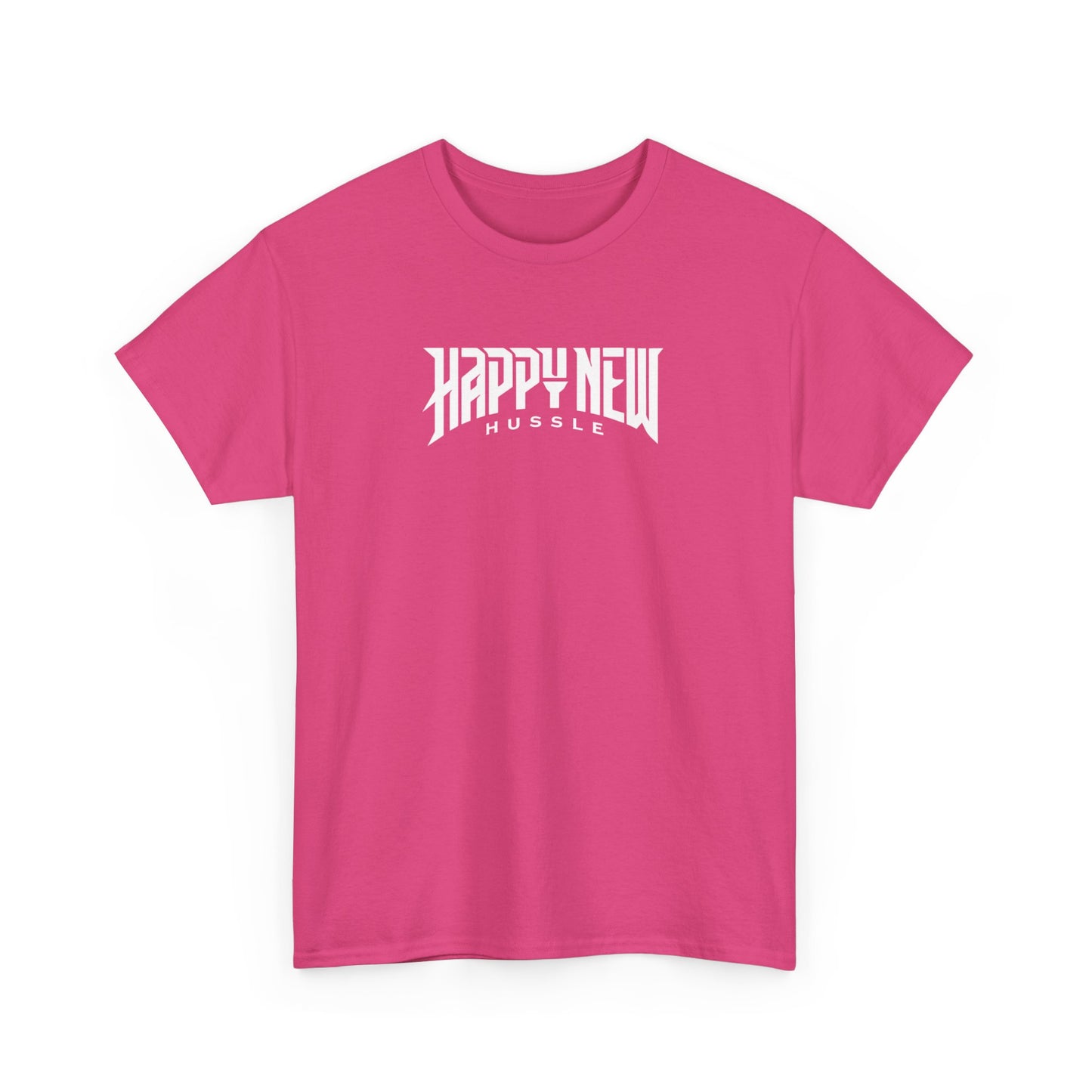 Happy New Year Hussle Cotton T-Shirt Fitspiration