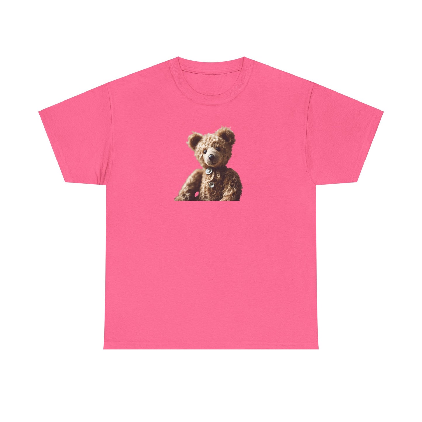 Vintage Classic Teddy Bear Cotton T-Shirt