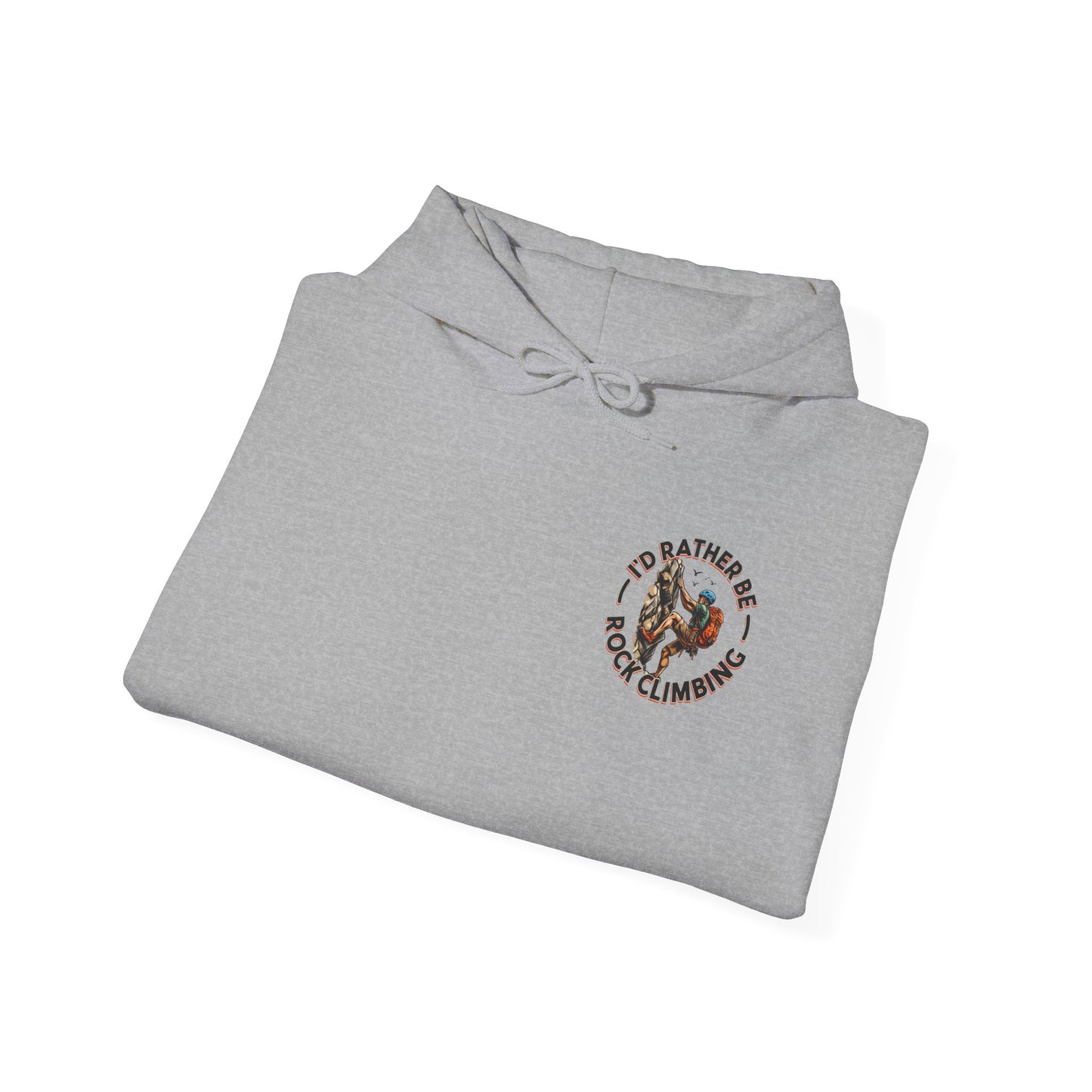 Id Rather Be Rock Climbing Unisex Heavy Blend™ Hooded Sweatshirt