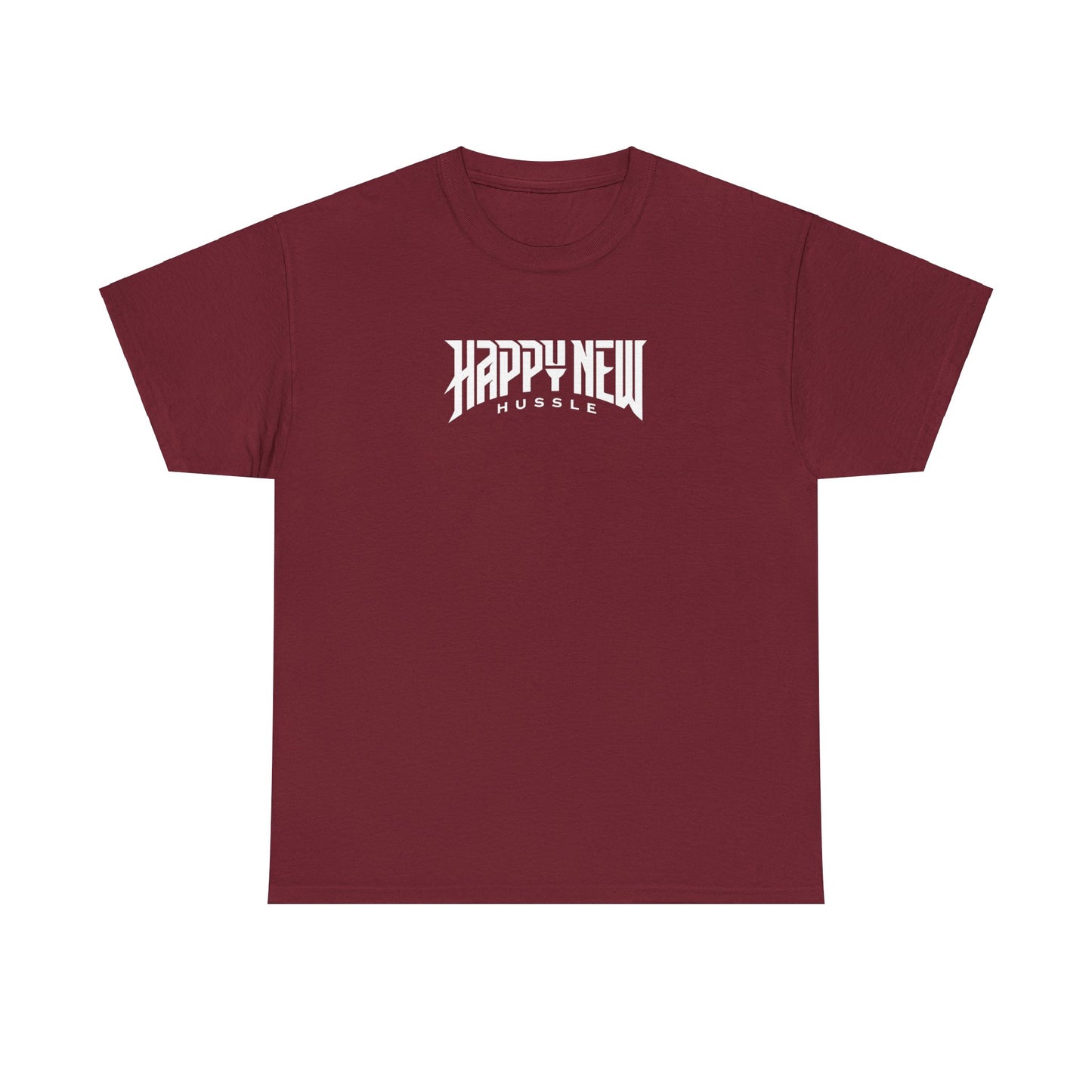 Happy New Year Hussle Cotton T-Shirt Fitspiration