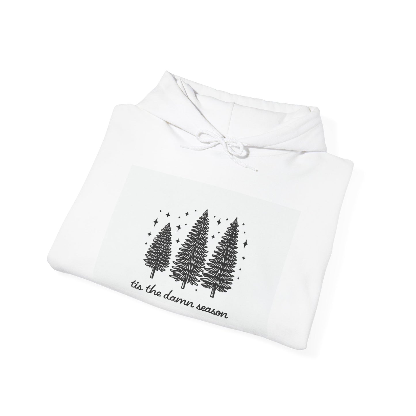 Tis The Damn Season Unisex Heavy Blend Hooded Sweatshirt Printify
