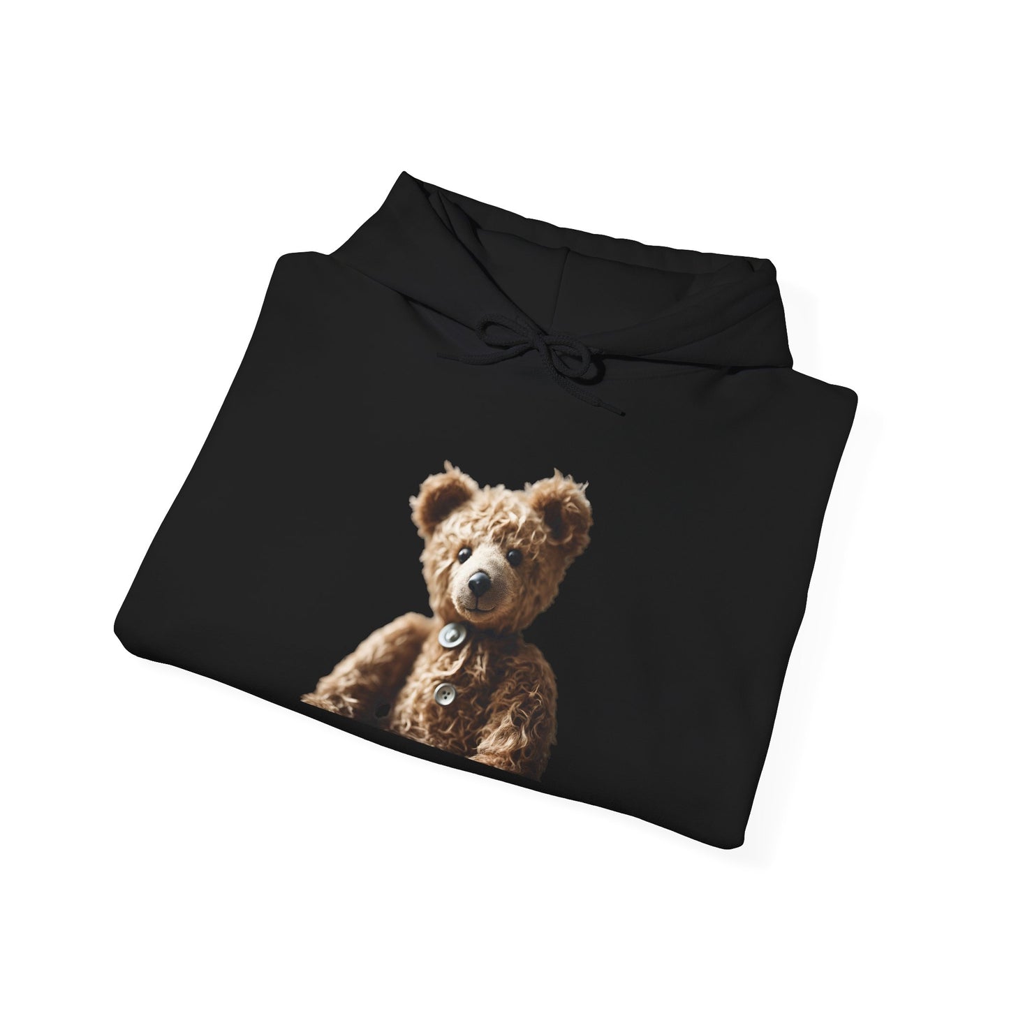 Vintage Classic Teddy Bear Cotton Hoodie Hooded Sweatshirt