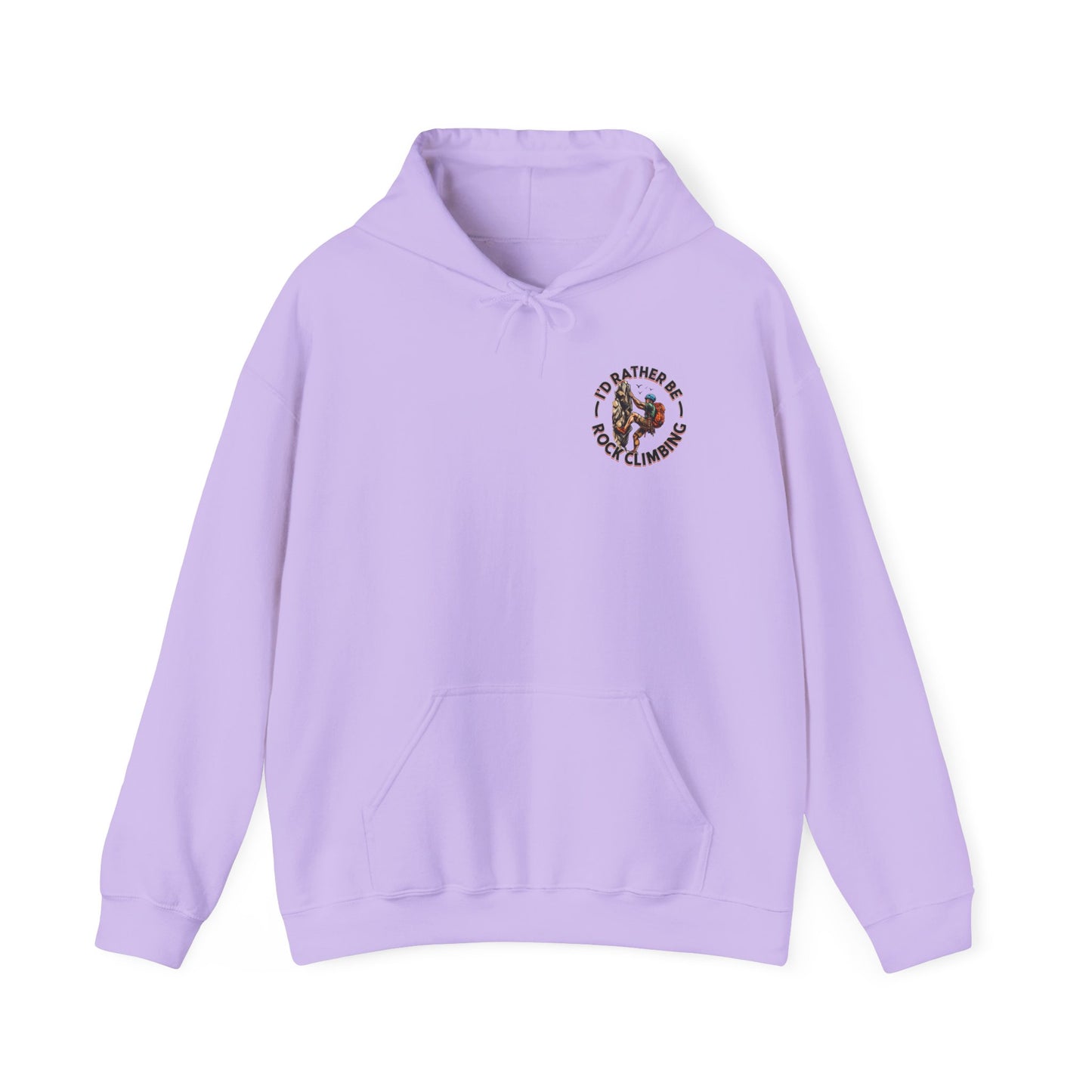 Id Rather Be Rock Climbing Unisex Heavy Blend™ Hooded Sweatshirt