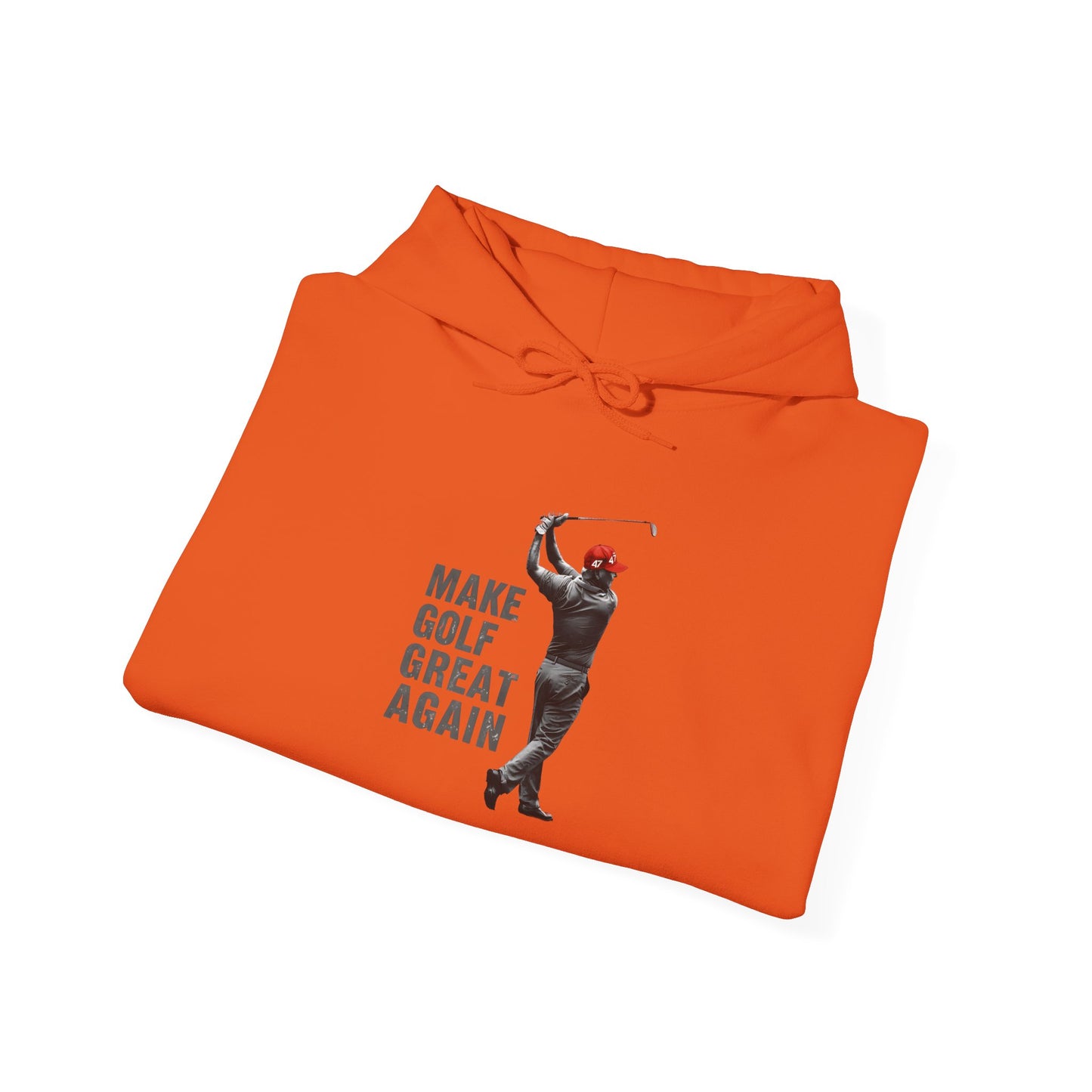 Hoodie Sweatshirt President Donald Trump Make Golf Great Again Hooded