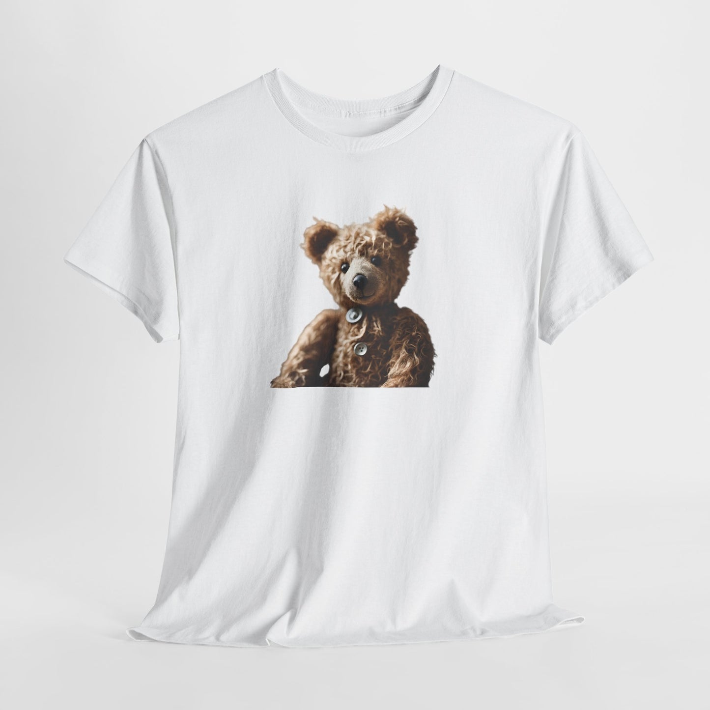 Vintage Classic Teddy Bear Cotton T-Shirt