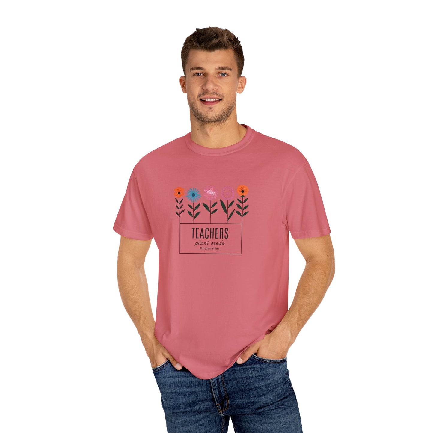 Teacher Plant Seeds T-Shirt Gift For Teachers