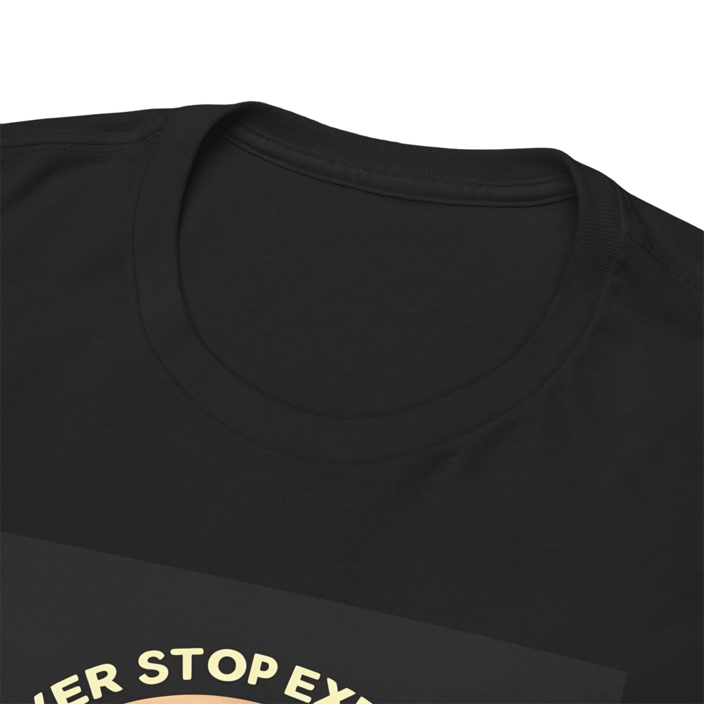 Unisex Heavy Cotton Tee Adventure Is Out There Black Different Sizes Printify