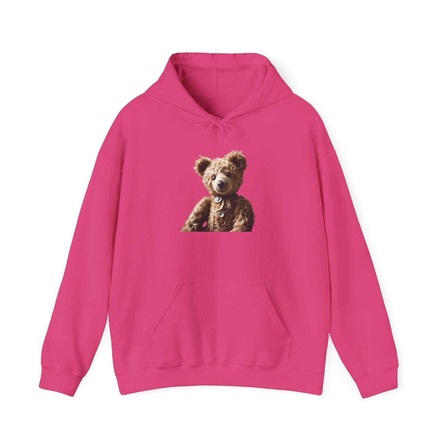 Vintage Classic Teddy Bear Cotton Hoodie Hooded Sweatshirt