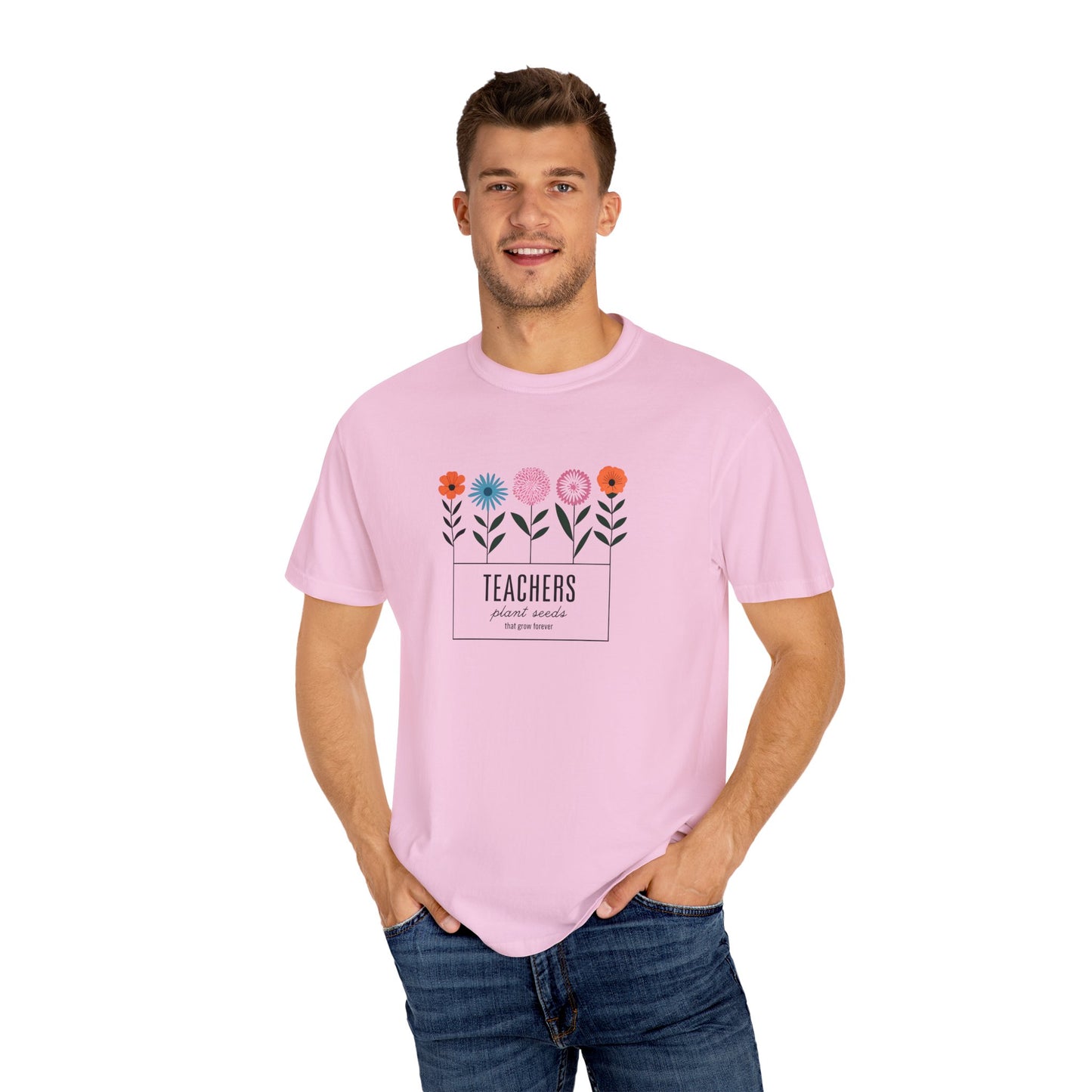 Teacher Plant Seeds T-Shirt Gift For Teachers