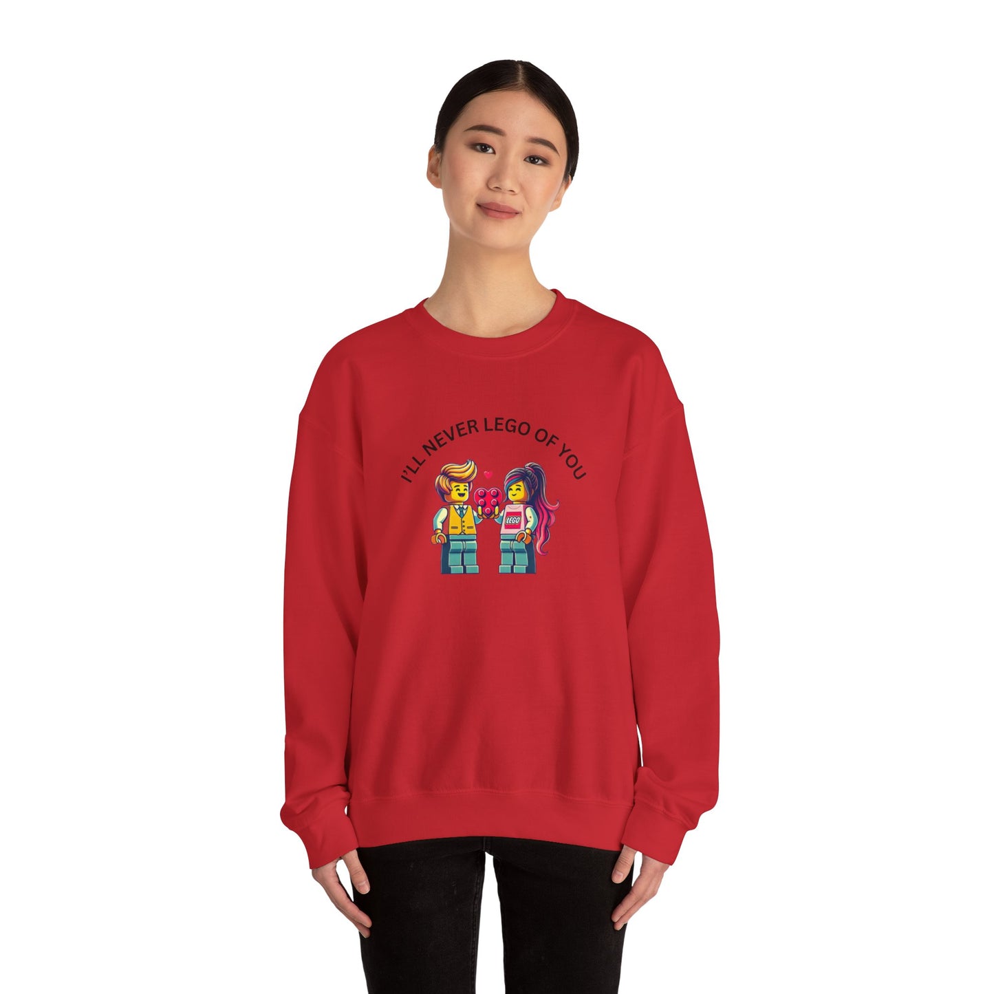 Ill Never Let go Valentines Day Unisex Heavy Blend™ Crewneck Sweatshirt