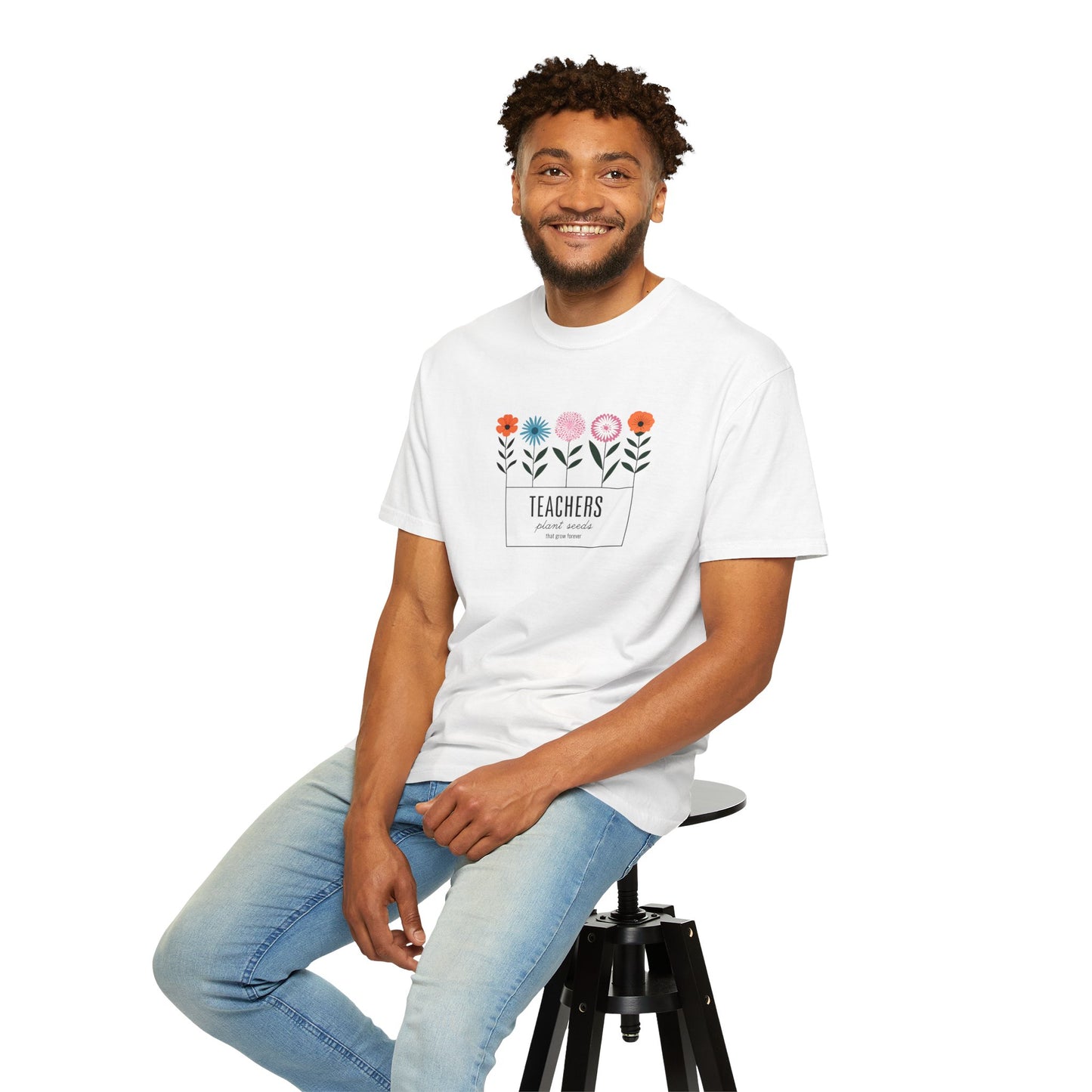 Teacher Plant Seeds T-Shirt Gift For Teachers