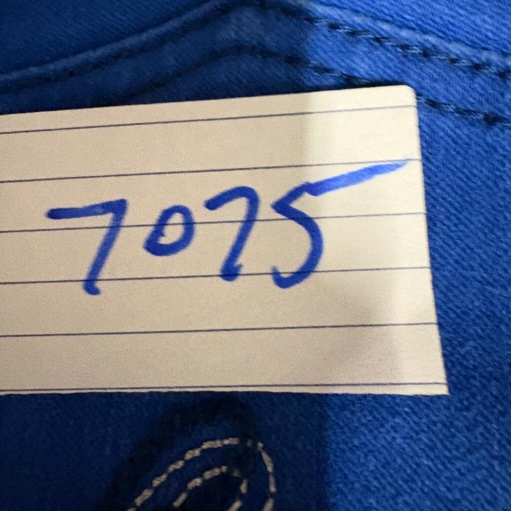 Justice Premium Jeans Girls Size 14R Blue Skinny Stretch Denim Pants