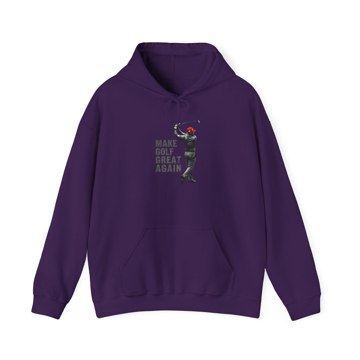 Hoodie Sweatshirt President Donald Trump Make Golf Great Again Hooded