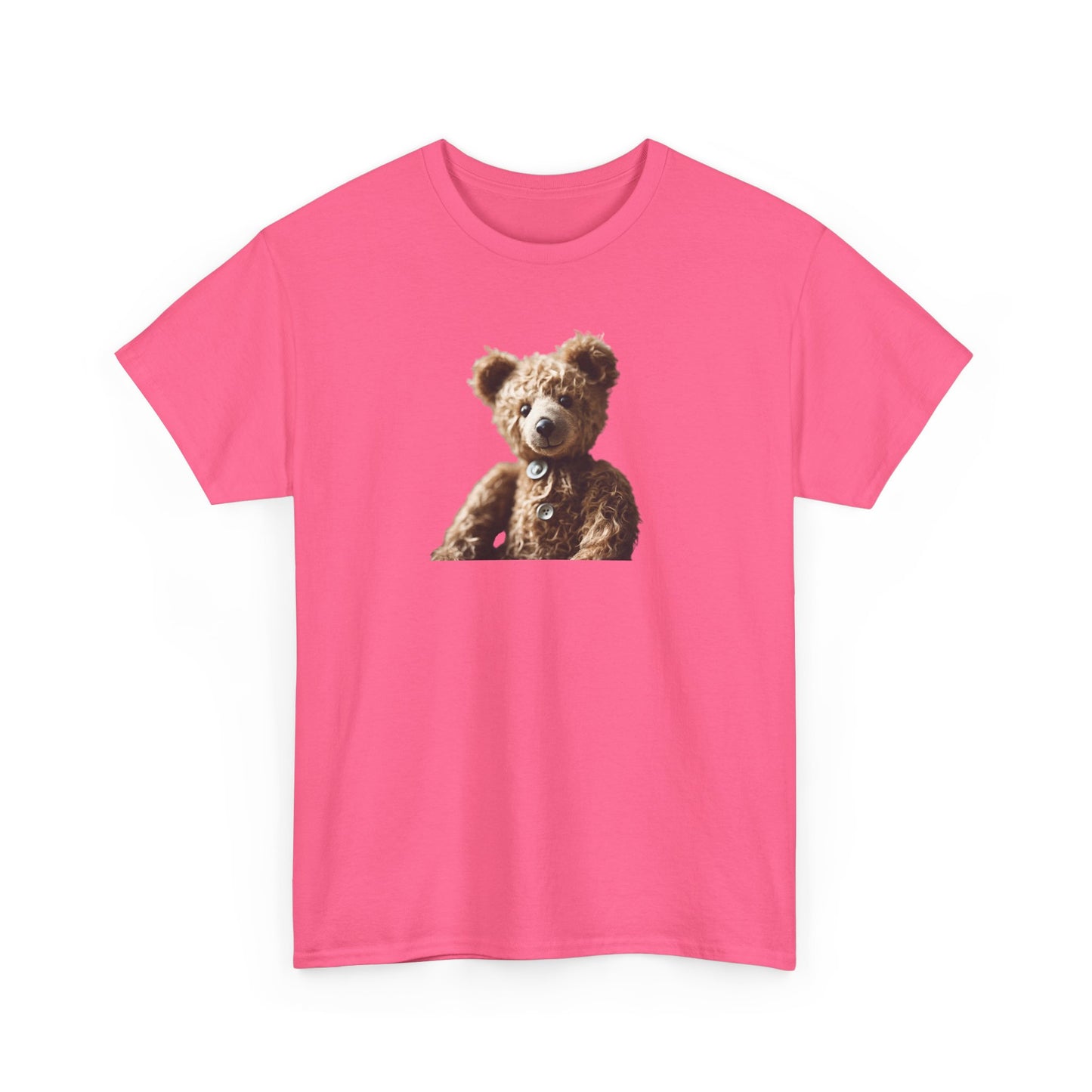 Vintage Classic Teddy Bear Cotton T-Shirt