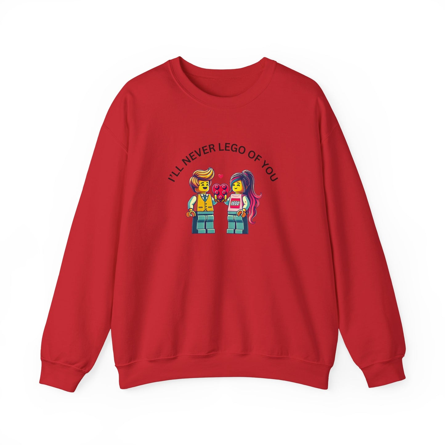 Ill Never Let go Valentines Day Unisex Heavy Blend™ Crewneck Sweatshirt