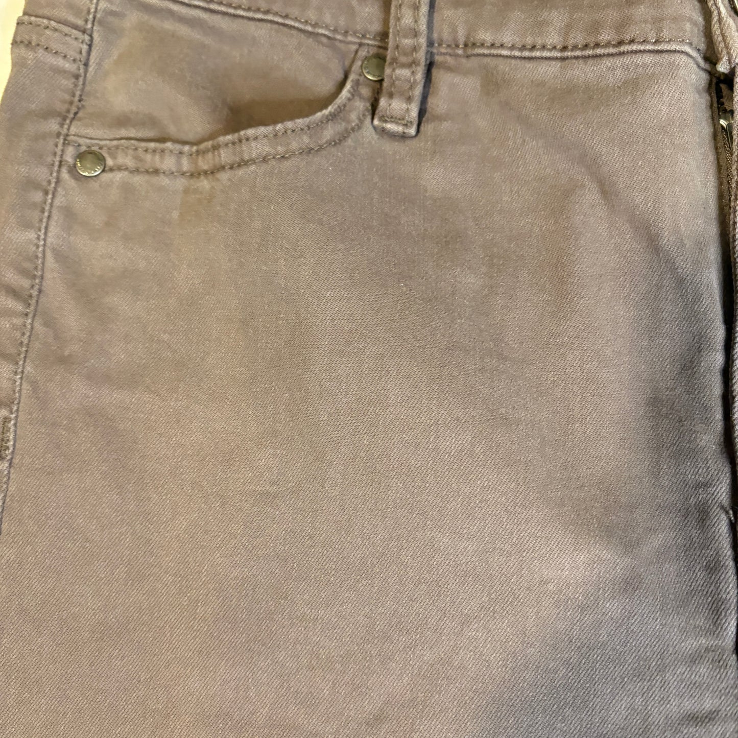 Buffalo David Bitton Hanna High Rise Skinny Pants Womens 8/29 Brown Stretch Jeans