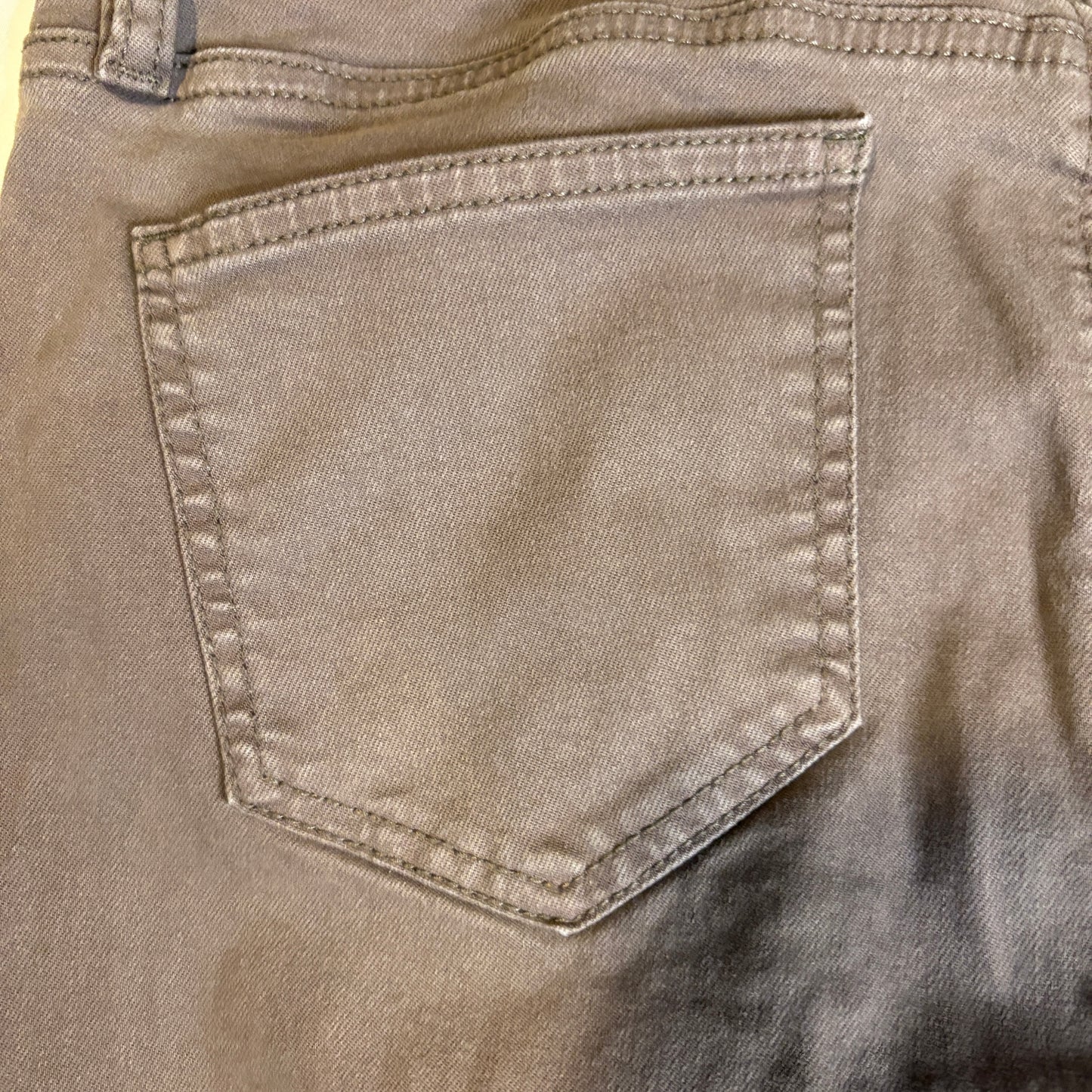 Buffalo David Bitton Hanna High Rise Skinny Pants Womens 8/29 Brown Stretch Jeans