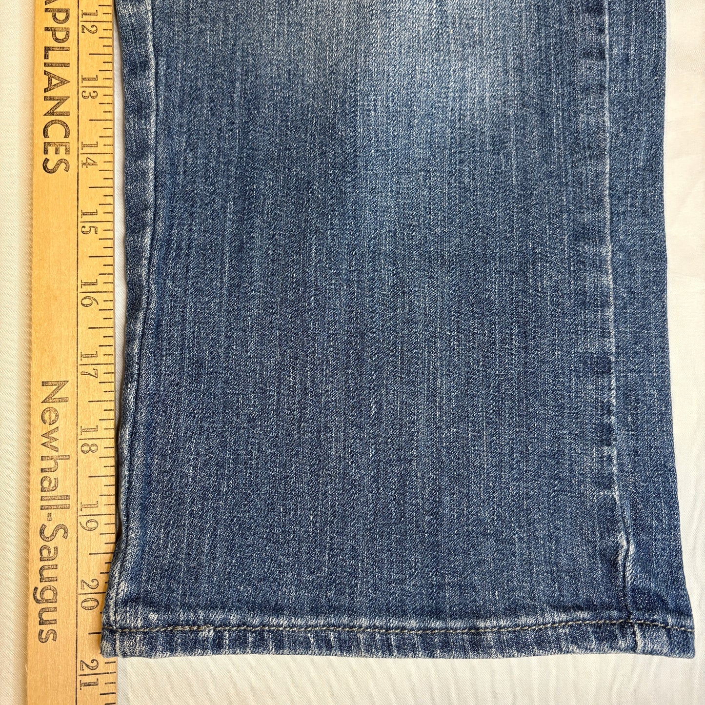 Baggy Levi’s San Francisco Jeans Womens 8 Blue Denim Bootcut Wide Leg Stretch 29x29