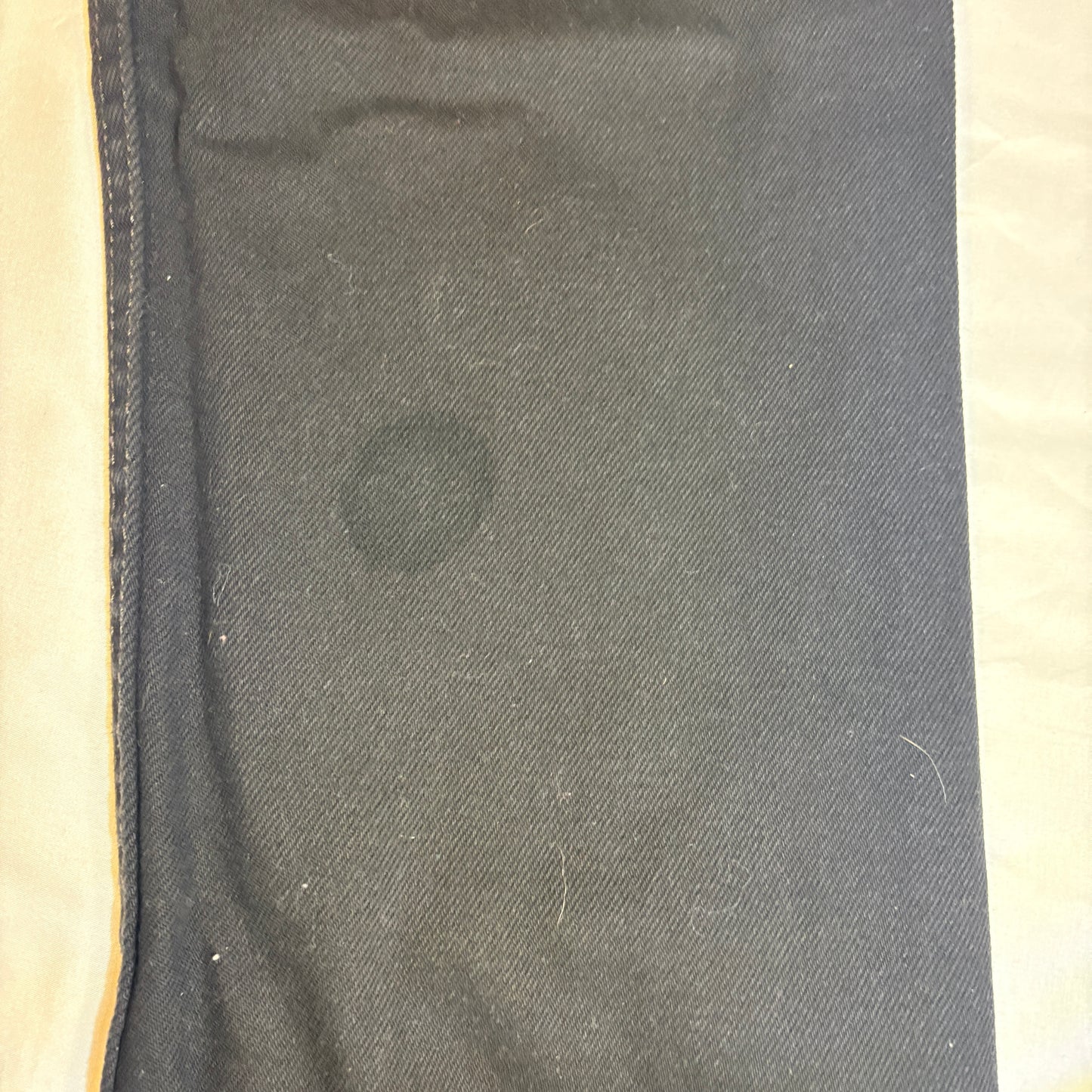 Baggy Levi’s 505 Black Jeans Men’s W33 L30 Straight Fit Denim Pants Classic