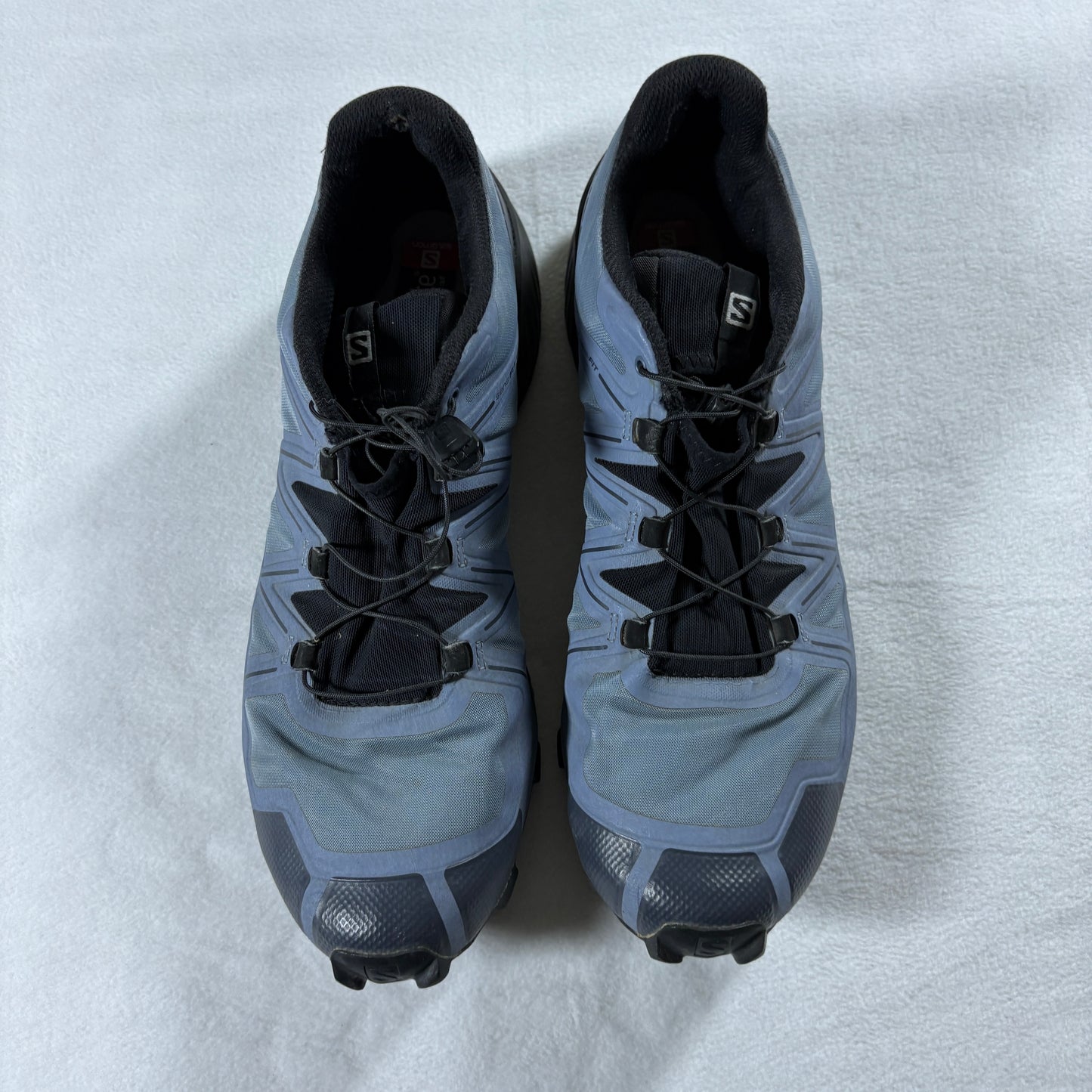 Salomon Speedcross 5 Trail Running Shoes Mens 12 Gray Black Outdoor