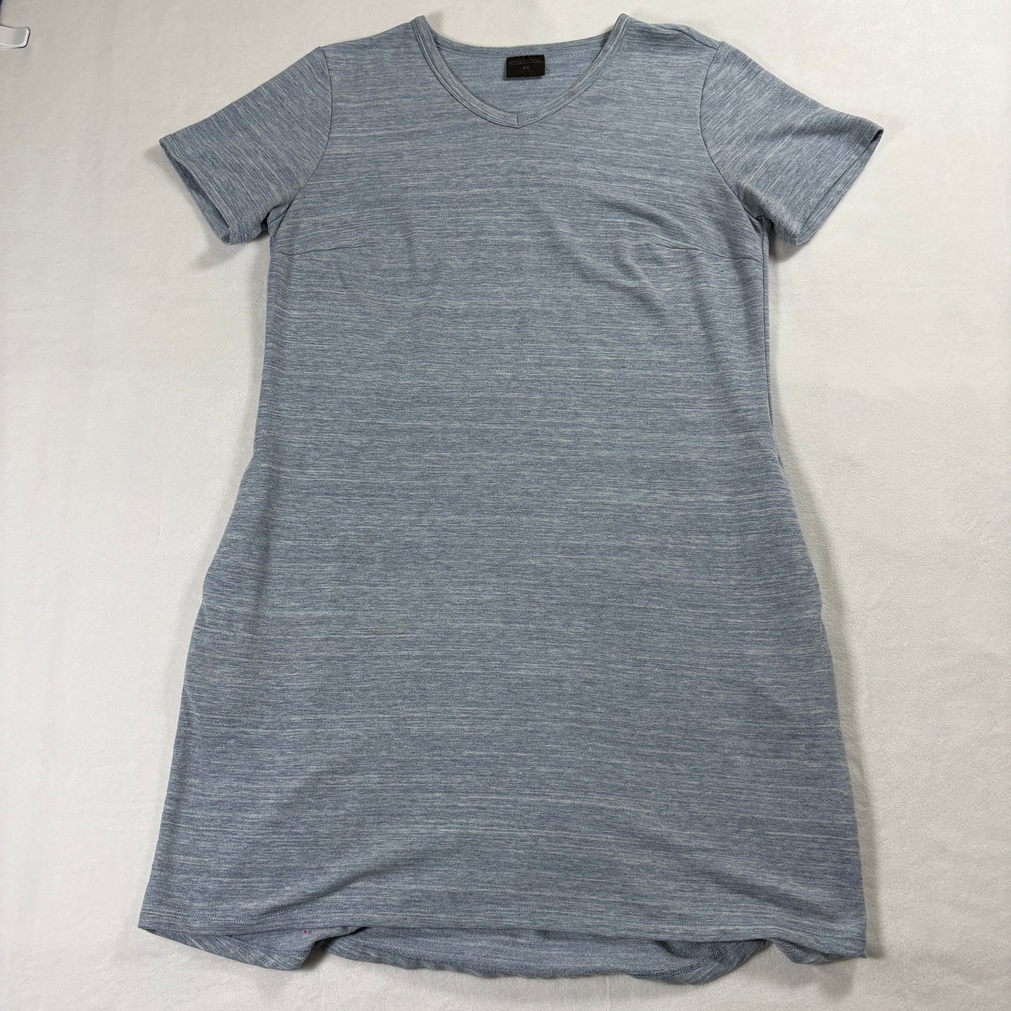 Bee Cool T Shirt Mens L Blue Heather Basic Tee Casual Minimalist Soft Summer Wear X