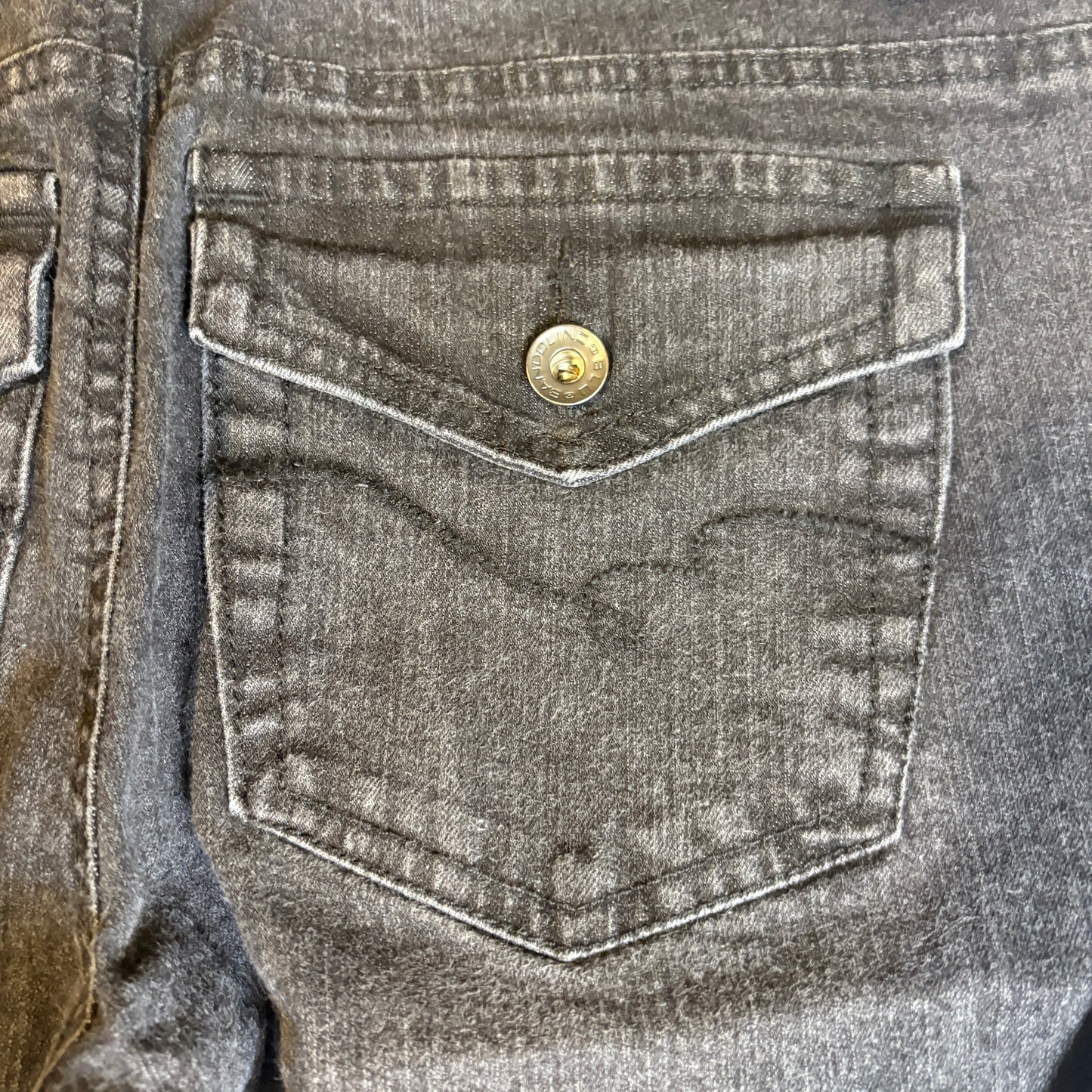 Bandolino Blu Jeans Women’s 6 Arianna Bootcut Dark Wash Stretch Denim Casual
